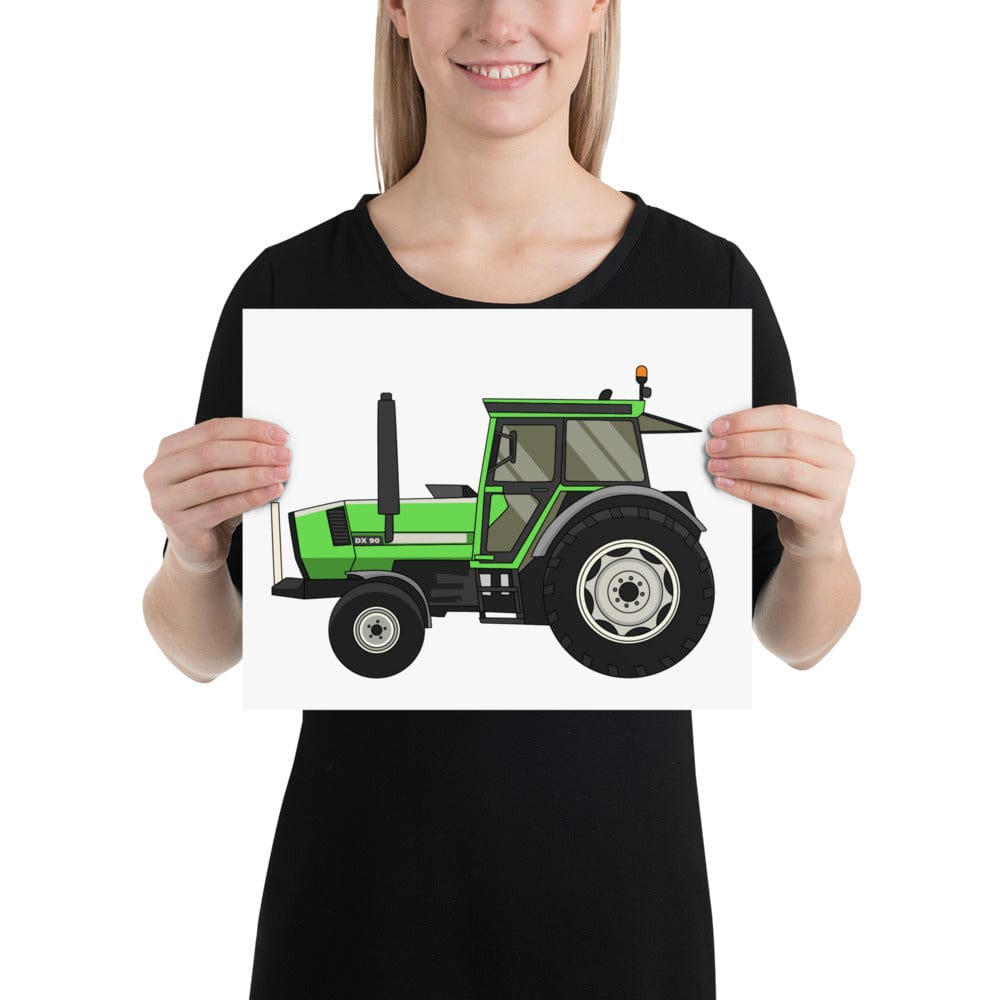 The Tractors Mugs Store 11″×14″ Deutz DX 90 Poster Quality Farmers Merch