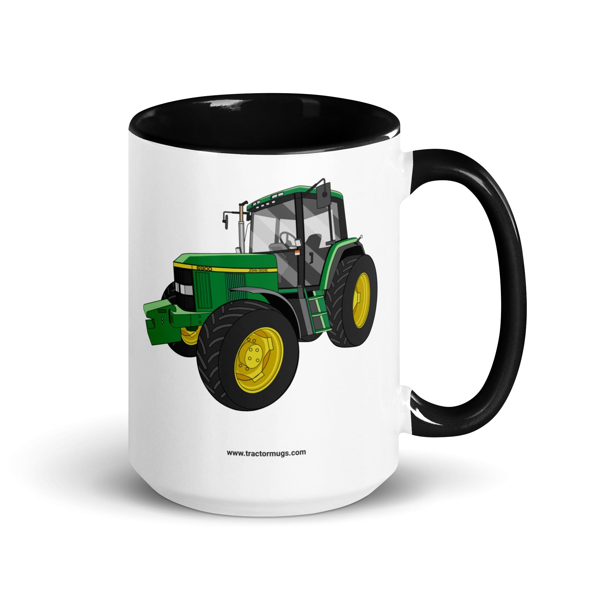 The Tractors Mugs Store 15 oz John Deere 6900 | Mug with Color Inside Quality Farmers Merch