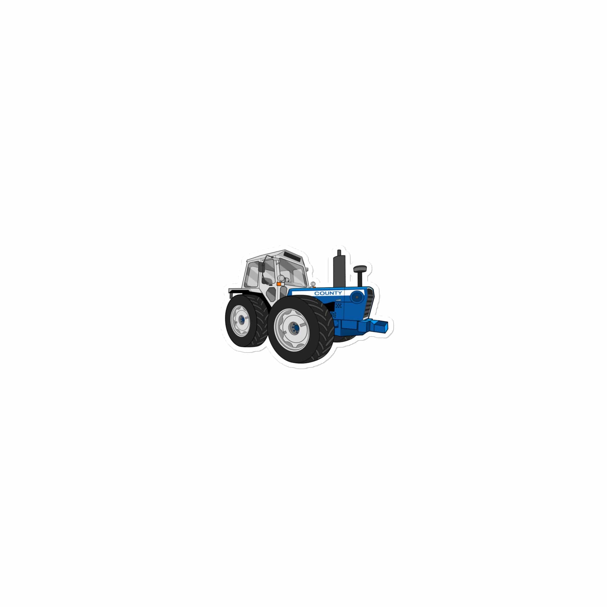 The Tractors Mugs Store 15″×3.75″ County 1884 (1981)  Bubble-free stickers Quality Farmers Merch