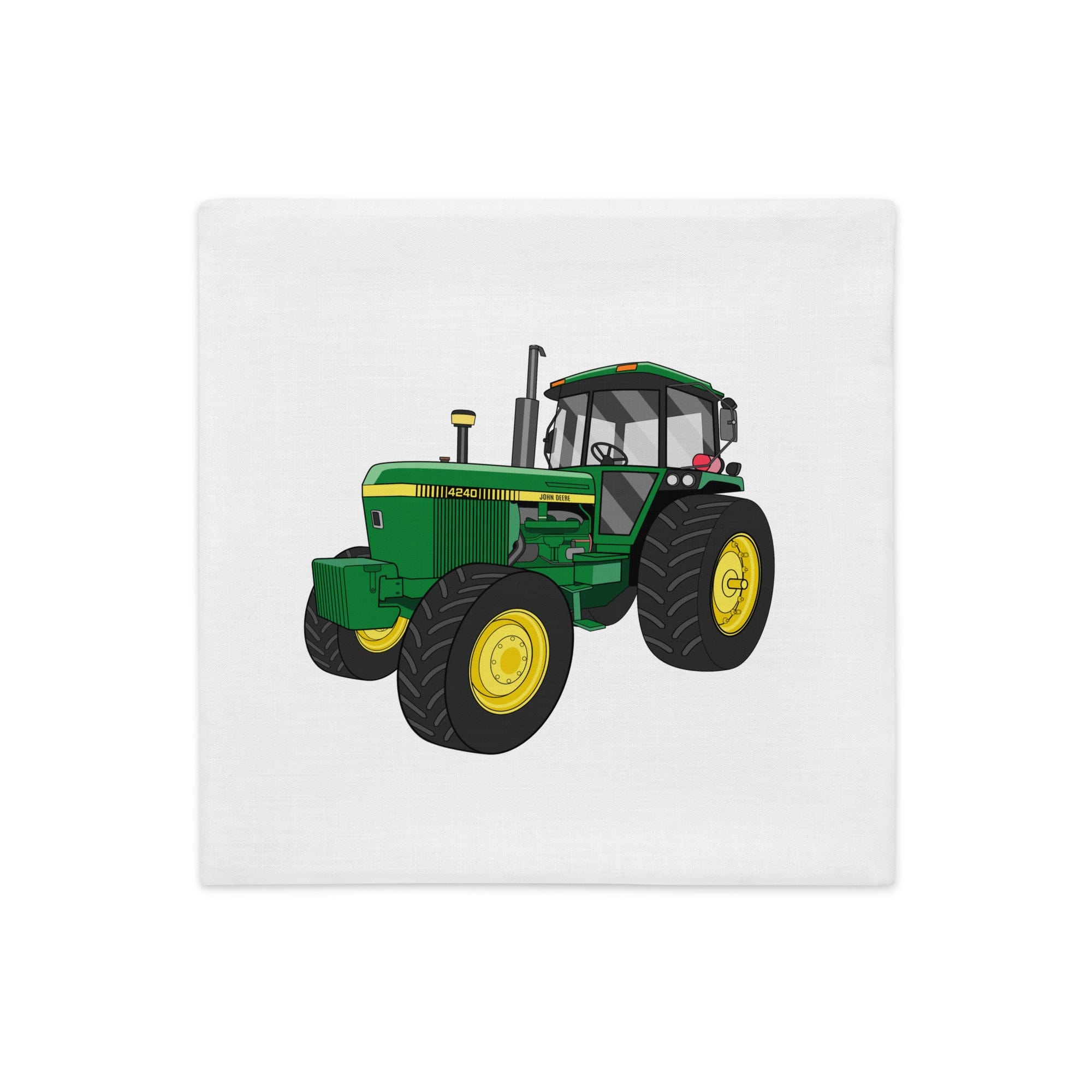 The Tractors Mugs Store 18″×18″ John Deere 4240 | Premium Pillow Case Quality Farmers Merch