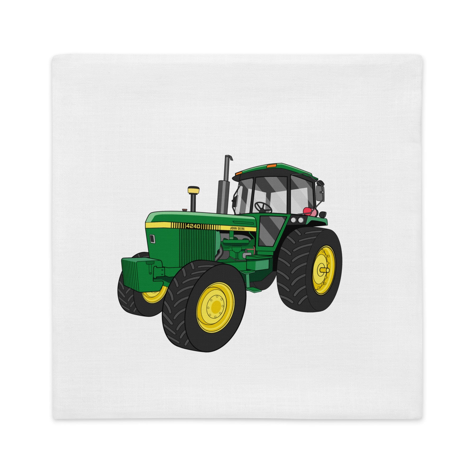 The Tractors Mugs Store 22″×22″ John Deere 4240 | Premium Pillow Case Quality Farmers Merch