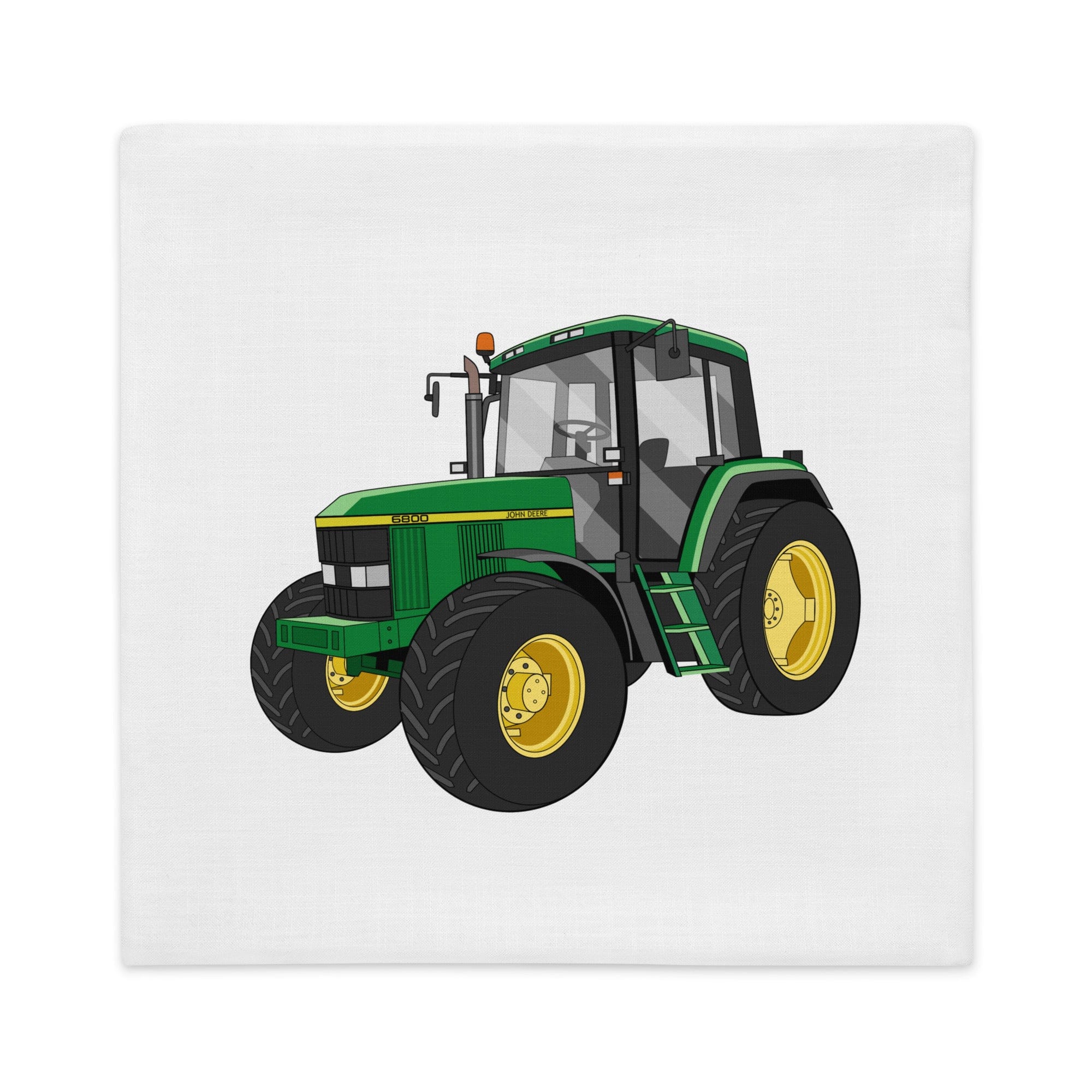 The Tractors Mugs Store 22″×22″ John Deere 6800 | Premium Pillow Case Quality Farmers Merch