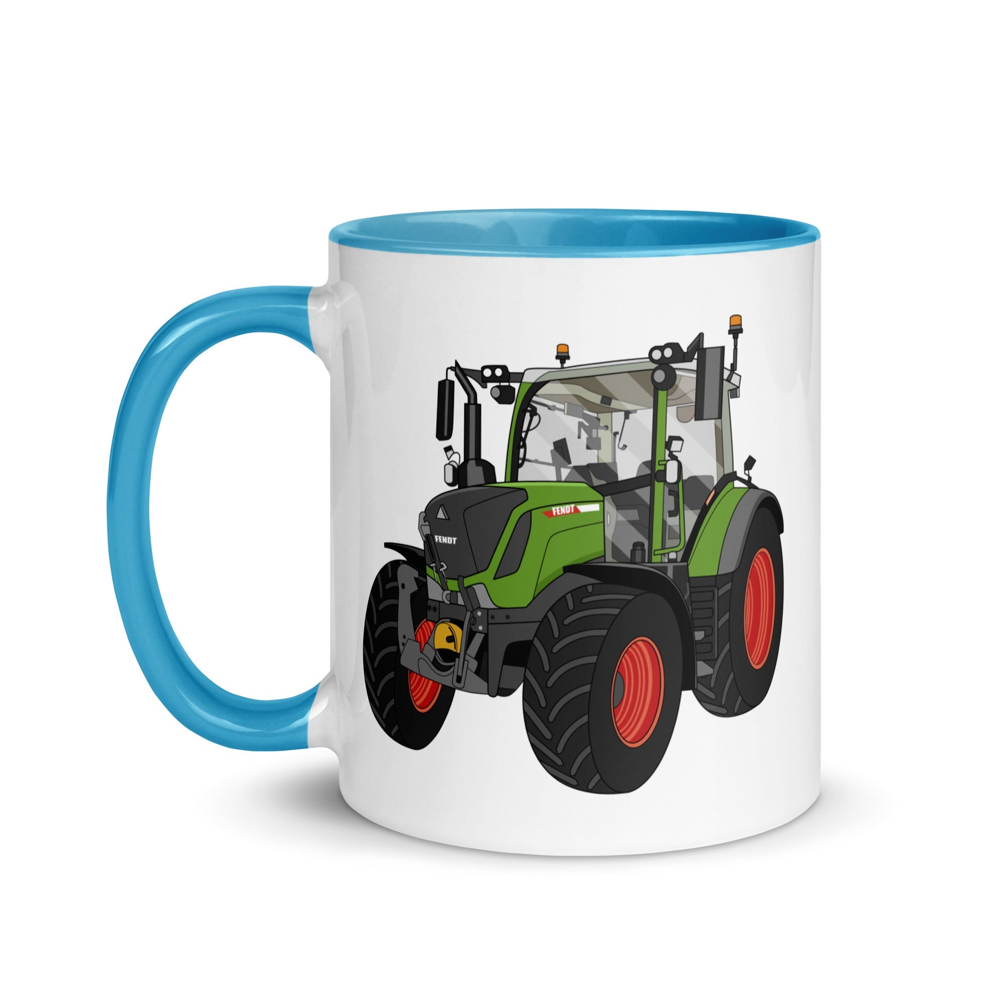 The Tractors Mugs Store 4wd tractors 313 vario profi fendt Mug with Color Inside Quality Farmers Merch