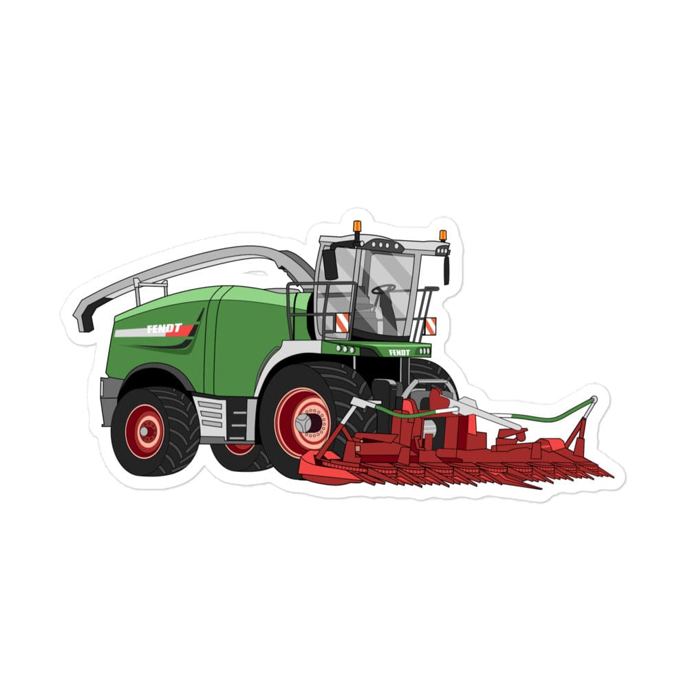The Tractors Mugs Store 5.5″×5.5″ Fendt Katana 85 Forage Harvester Bubble-free stickers Quality Farmers Merch