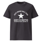 The Tractors Mugs Store Anthracite / S Round Bale Star Unisex organic cotton t-shirt Quality Farmers Merch