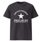 The Tractors Mugs Store Anthracite / S Star Field Ploughman Unisex organic cotton t-shirt Quality Farmers Merch