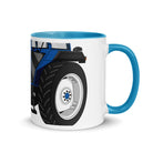 The Tractors Mugs Store Blue Ford 4610 2WD 2.0 Mug with Color Inside Quality Farmers Merch