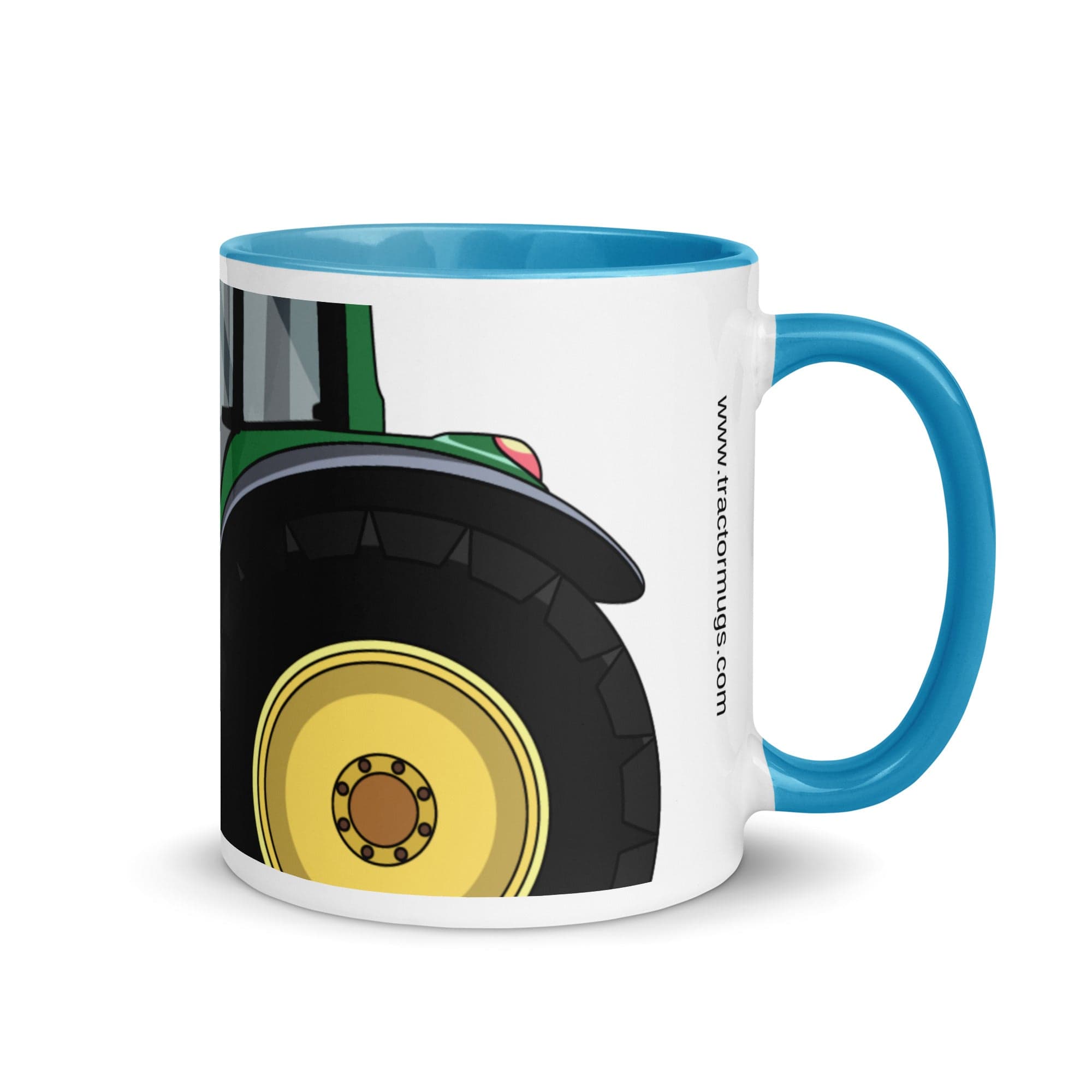The Tractors Mugs Store Blue John Deere 6930 2.0 Mug with Color Inside Quality Farmers Merch