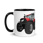 The Tractors Mugs Store Case IH Optum 300 CVX Mug with Color Inside Quality Farmers Merch
