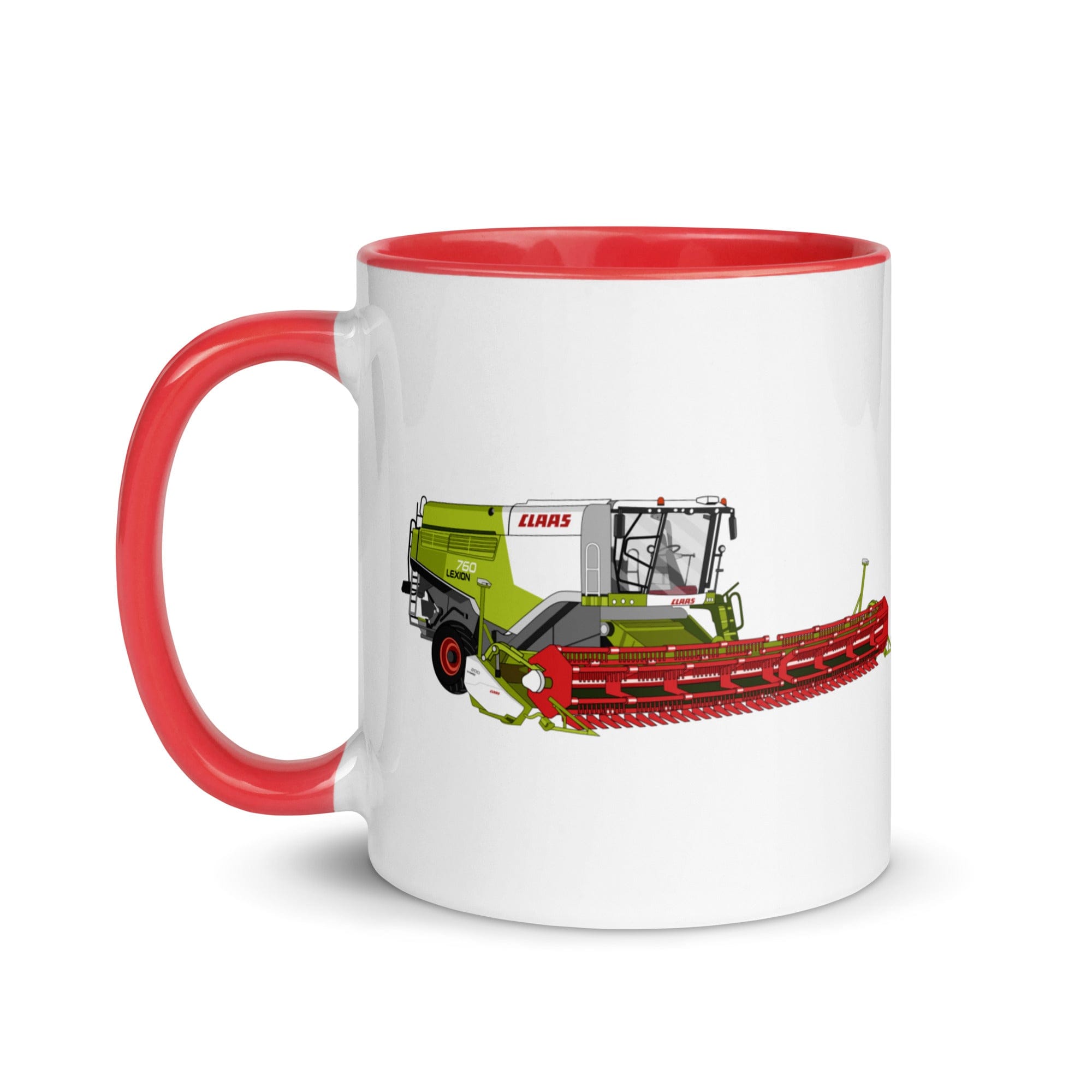 The Tractors Mugs Store Class Lexion 760 TT Mug with Color Inside Quality Farmers Merch
