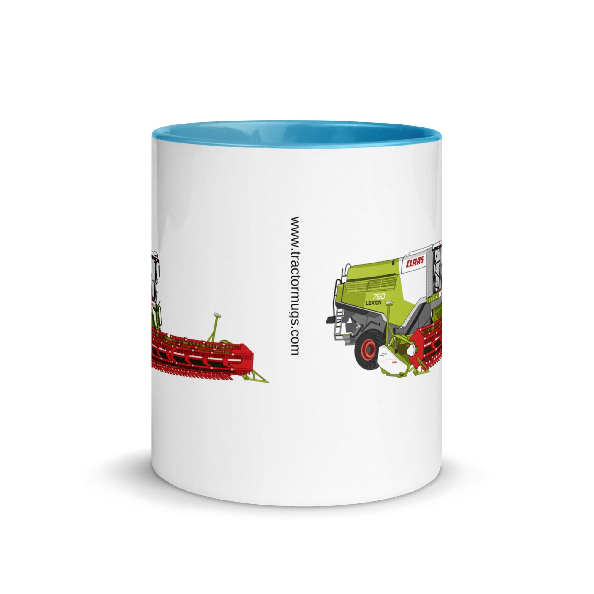 The Tractors Mugs Store Class Lexion 760 TT Mug with Color Inside Quality Farmers Merch