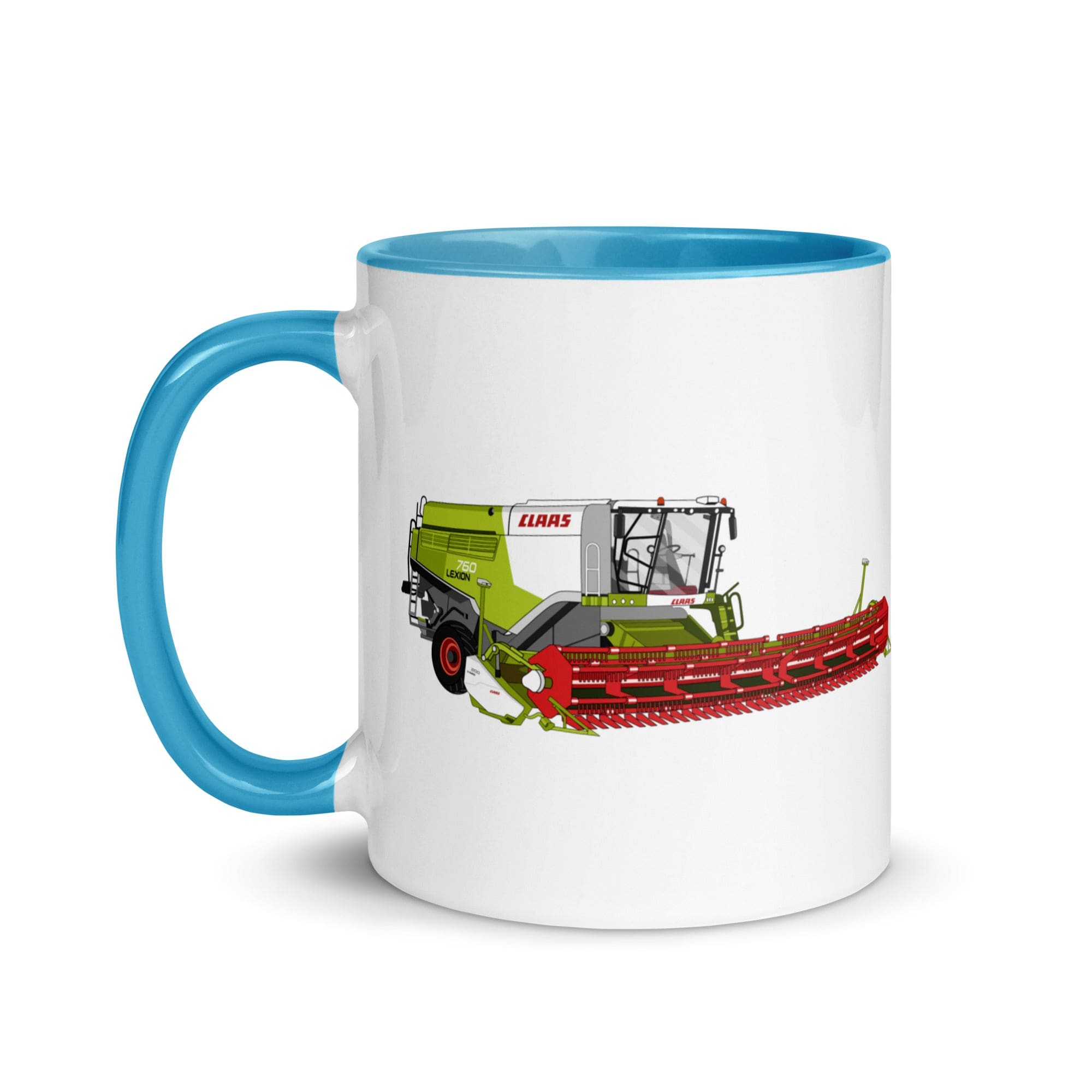 The Tractors Mugs Store Class Lexion 760 TT Mug with Color Inside Quality Farmers Merch