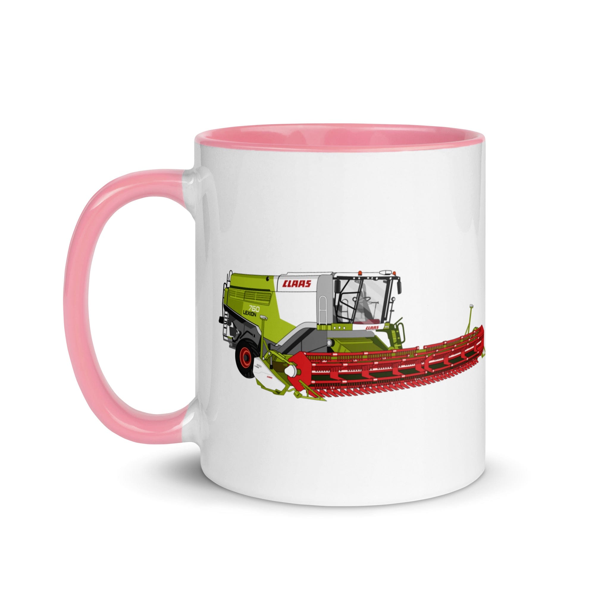 The Tractors Mugs Store Class Lexion 760 TT Mug with Color Inside Quality Farmers Merch