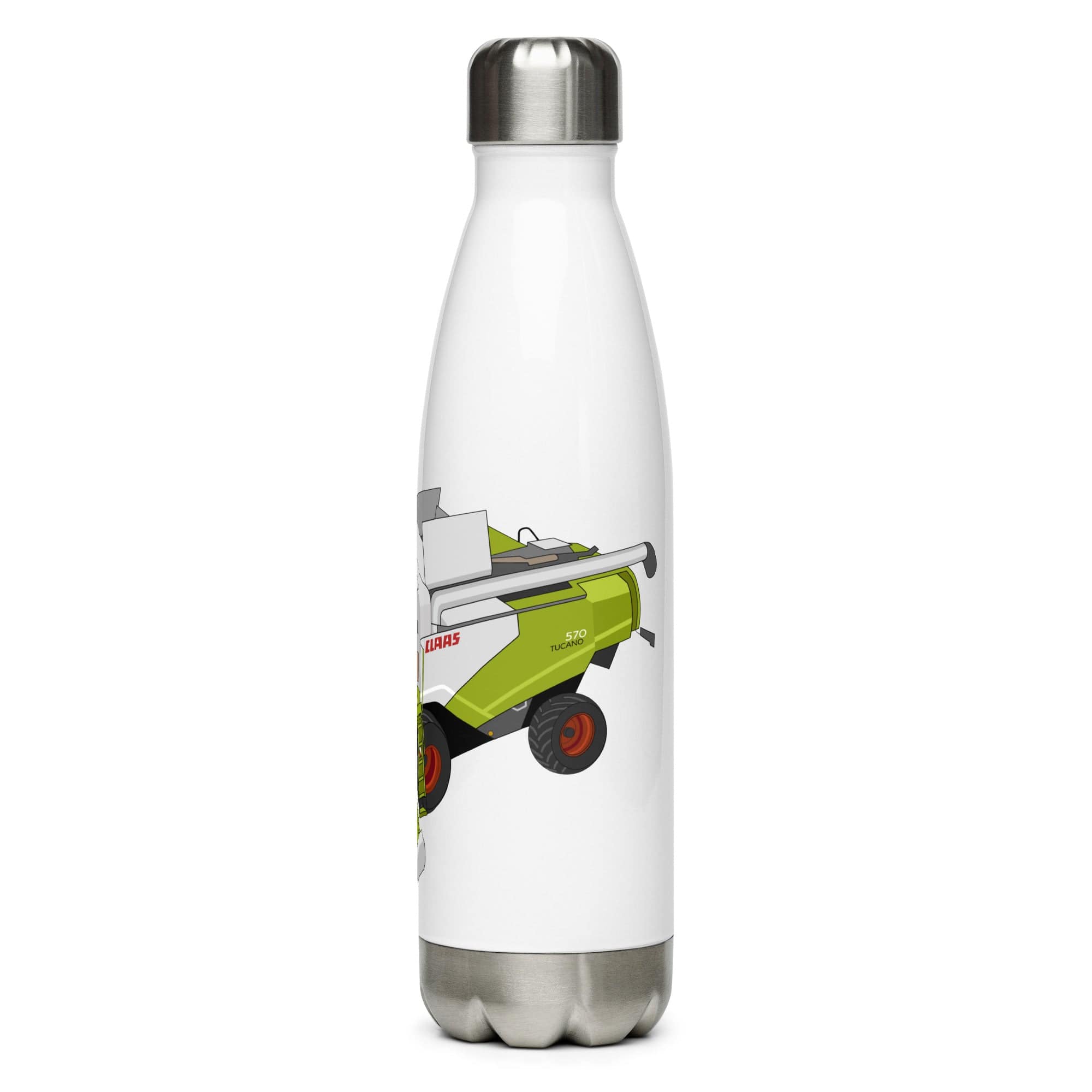 The Tractors Mugs Store Class Tucano 570 Stainless steel water bottle Quality Farmers Merch