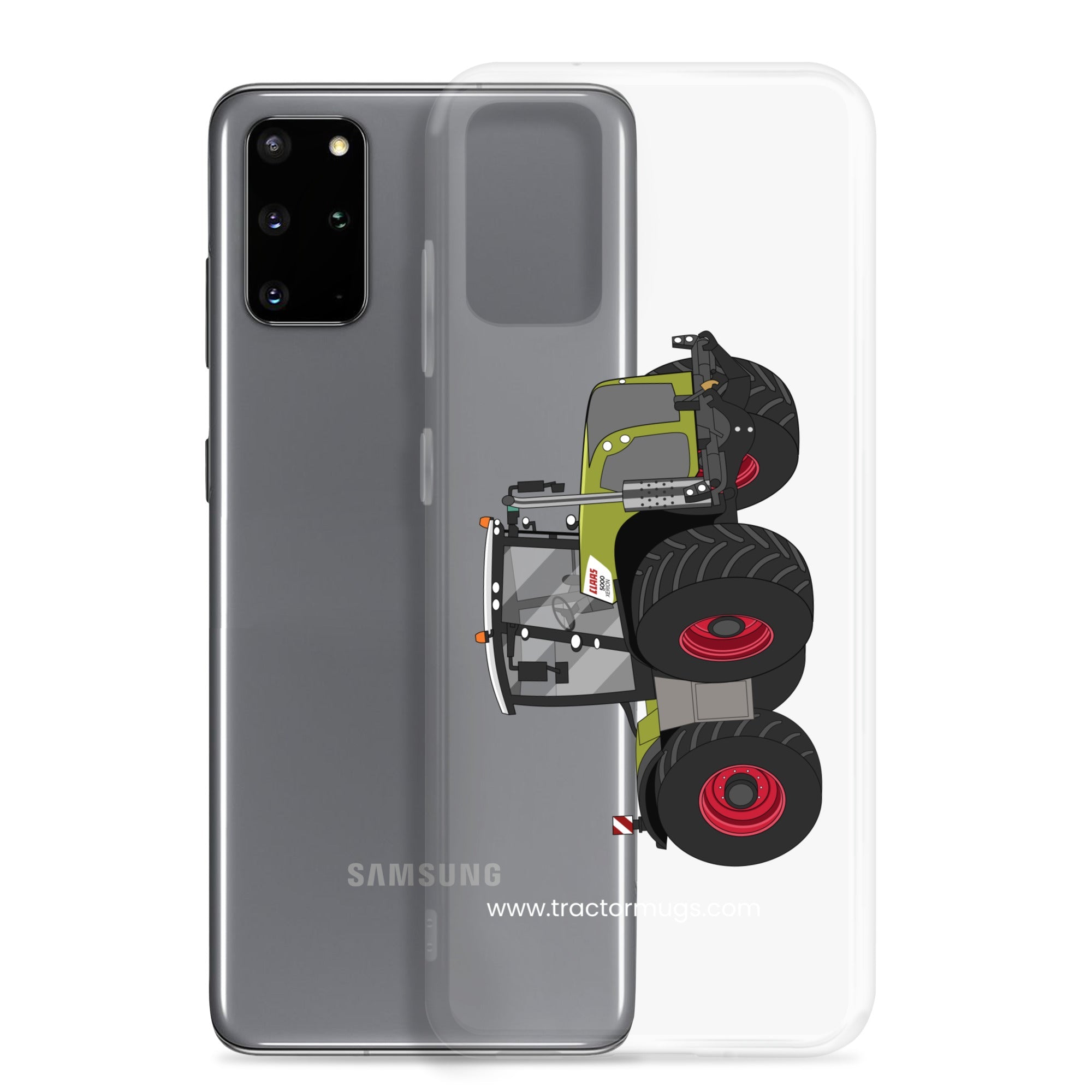 The Tractors Mugs Store Class Xerion 5000 Tractor VC Clear Case for SamsungĀ® Quality Farmers Merch