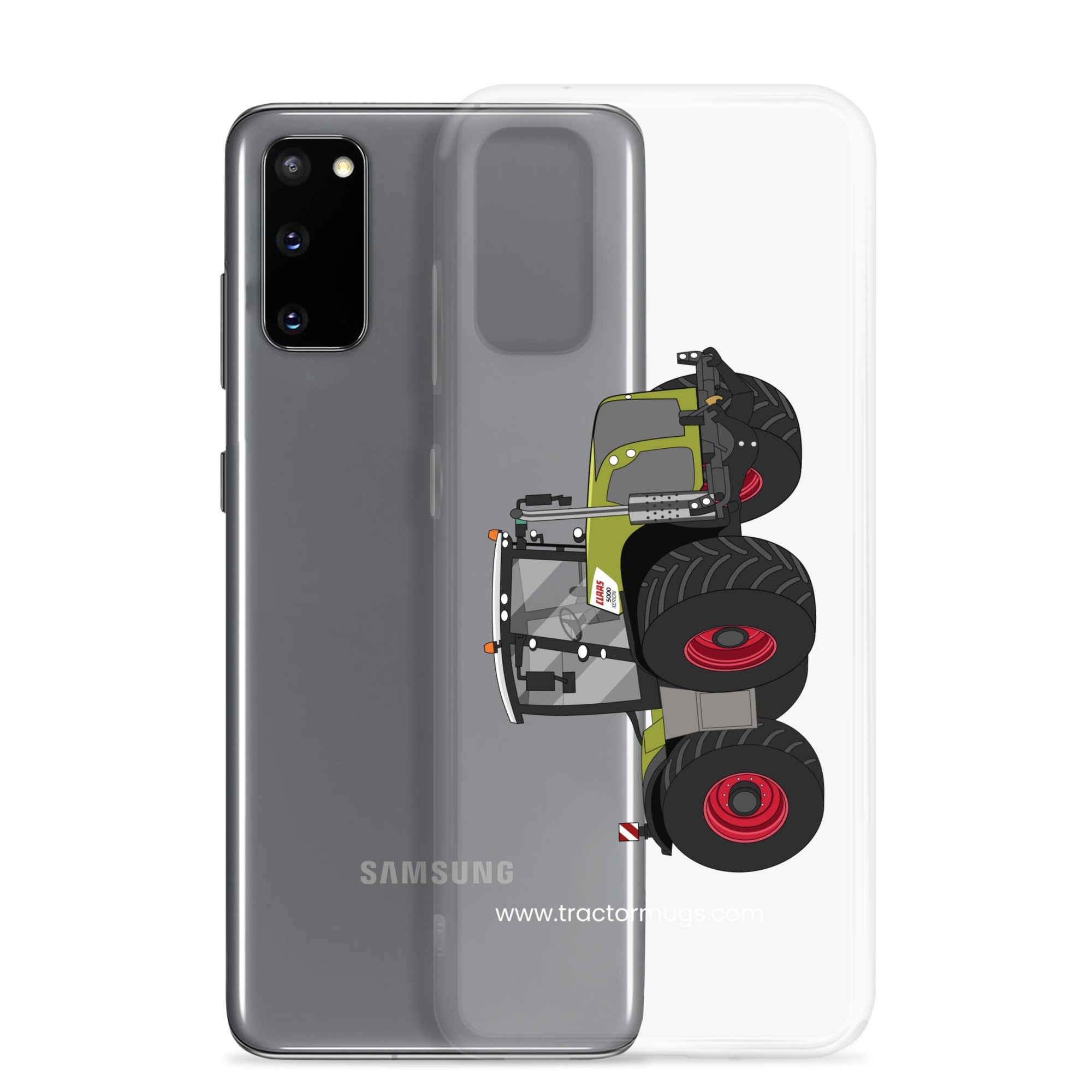 The Tractors Mugs Store Class Xerion 5000 Tractor VC Clear Case for SamsungĀ® Quality Farmers Merch