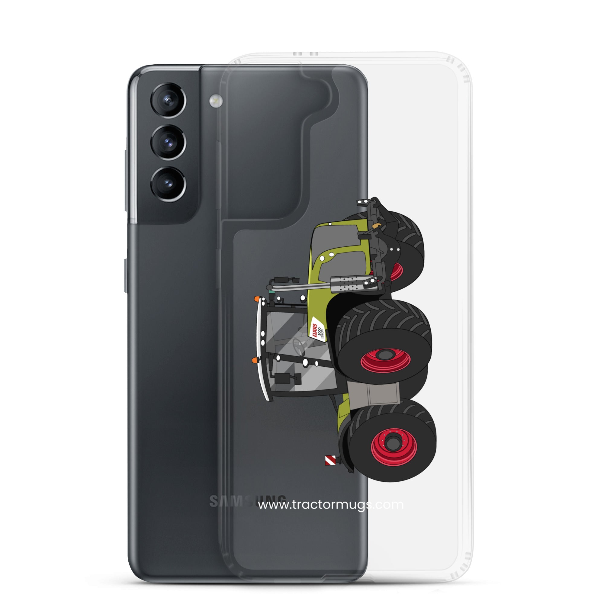 The Tractors Mugs Store Class Xerion 5000 Tractor VC Clear Case for SamsungĀ® Quality Farmers Merch