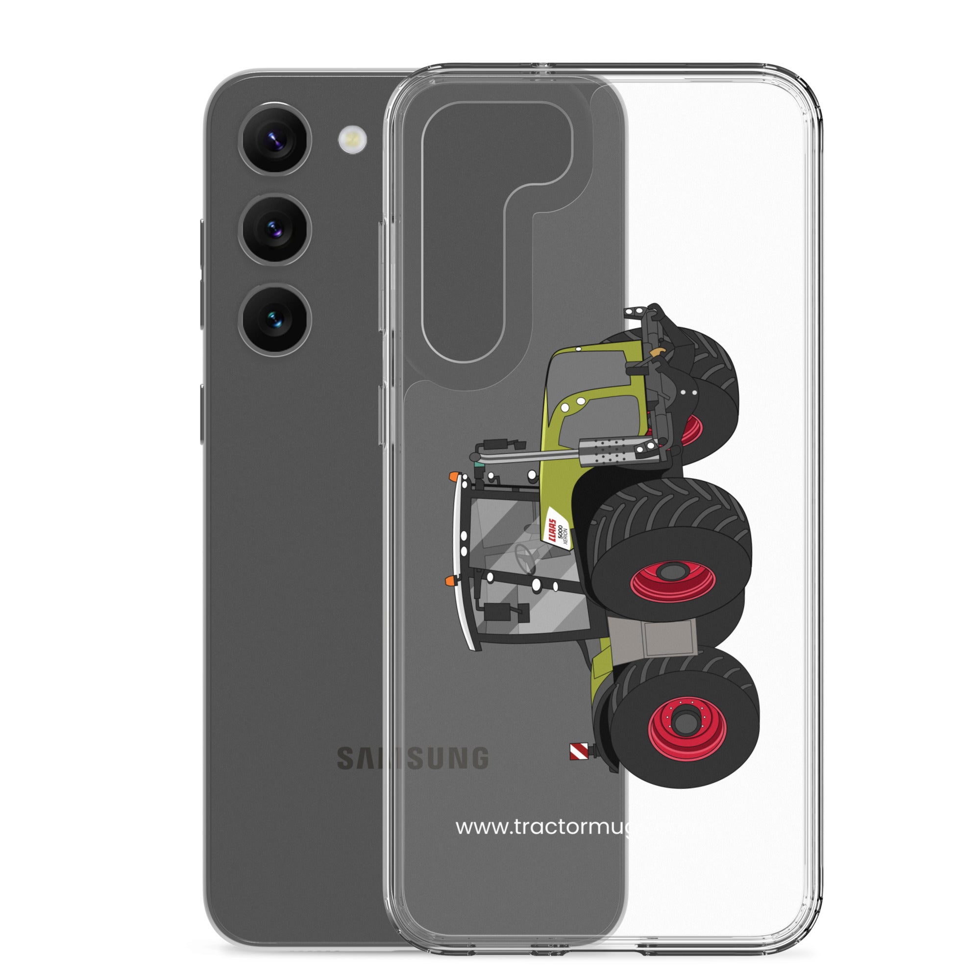 The Tractors Mugs Store Class Xerion 5000 Tractor VC Clear Case for SamsungĀ® Quality Farmers Merch