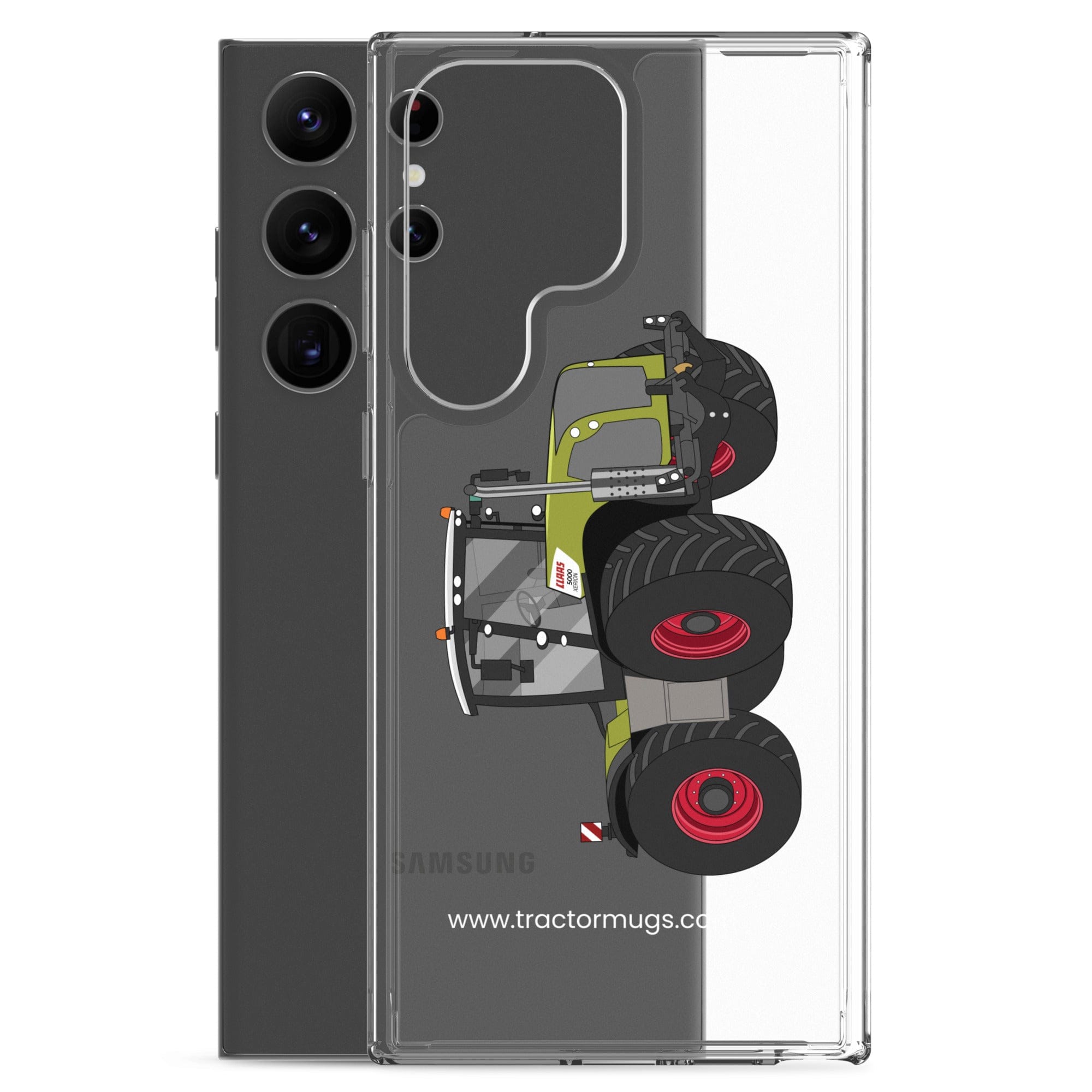 The Tractors Mugs Store Class Xerion 5000 Tractor VC Clear Case for SamsungĀ® Quality Farmers Merch