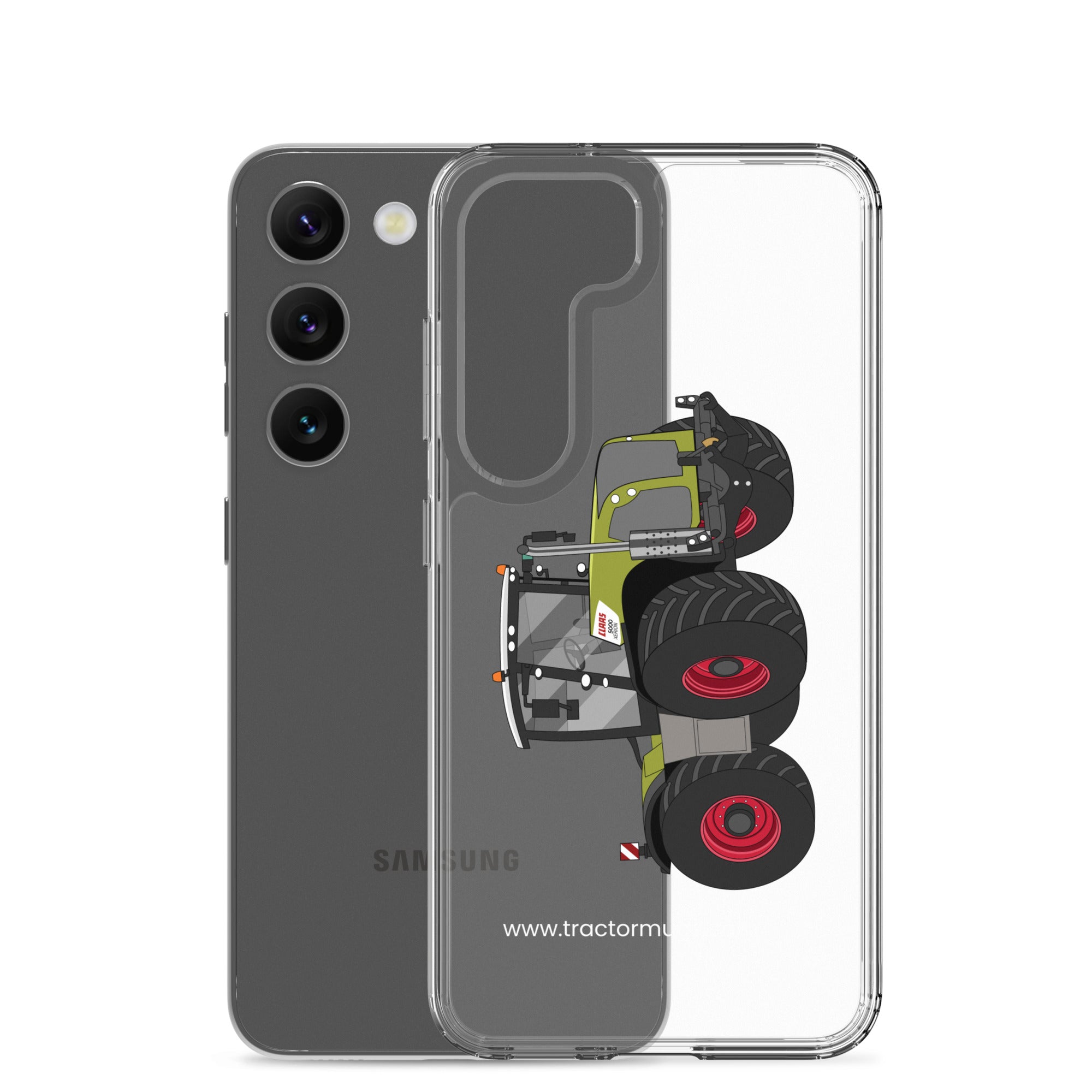 The Tractors Mugs Store Class Xerion 5000 Tractor VC Clear Case for SamsungĀ® Quality Farmers Merch