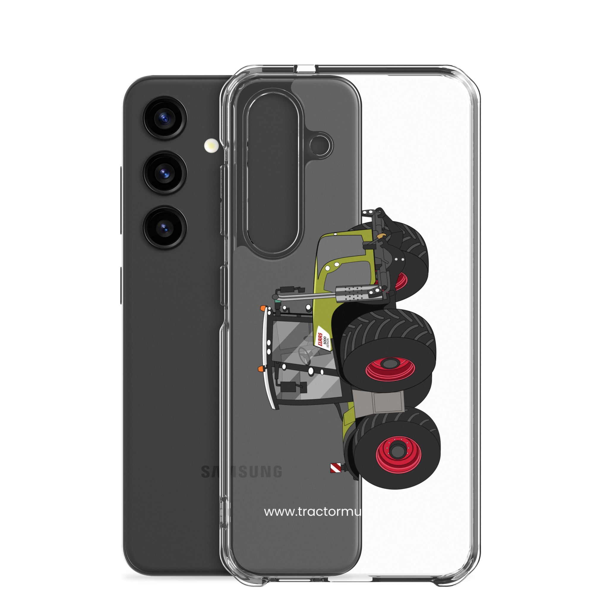 The Tractors Mugs Store Class Xerion 5000 Tractor VC Clear Case for SamsungĀ® Quality Farmers Merch