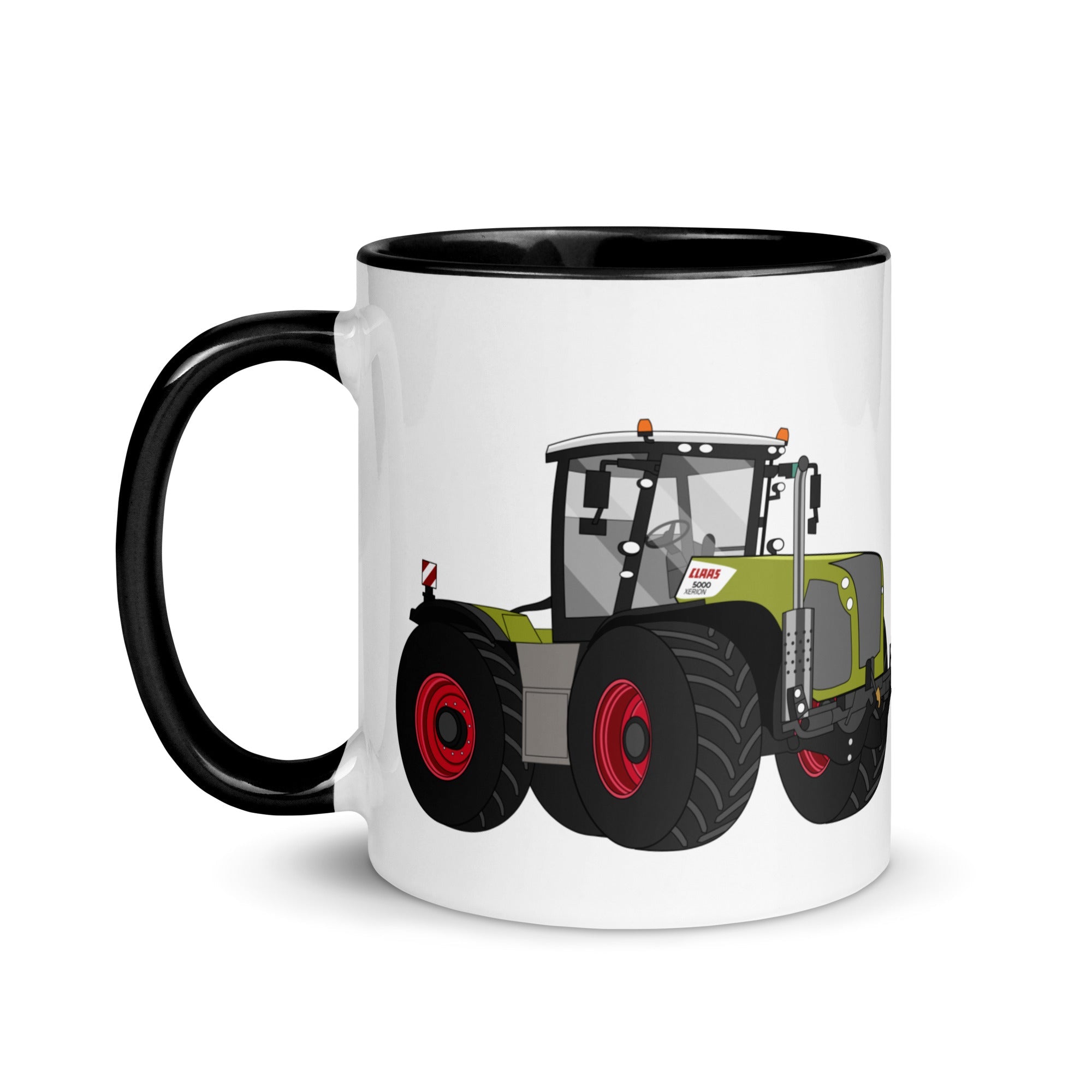 The Tractors Mugs Store Class Xerion 5000 Tractor VC Mug with Color Inside Quality Farmers Merch