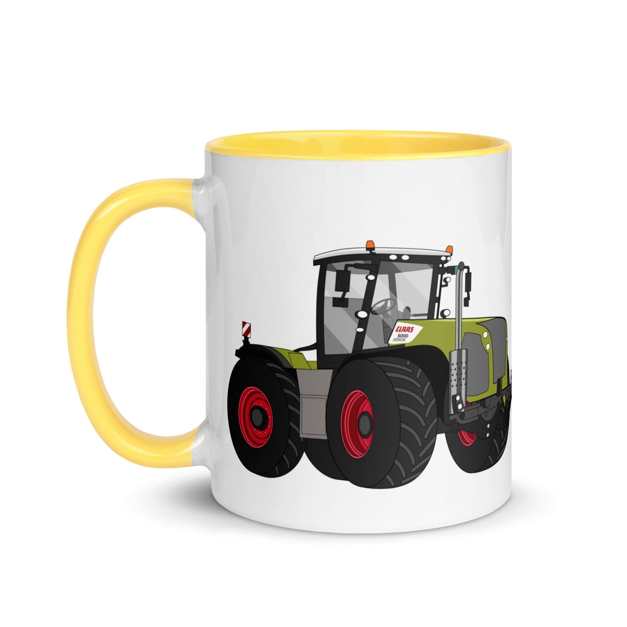 The Tractors Mugs Store Class Xerion 5000 Tractor VC Mug with Color Inside Quality Farmers Merch