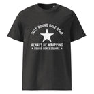 The Tractors Mugs Store Dark Heather Grey / S Round Bale Star Unisex organic cotton t-shirt Quality Farmers Merch