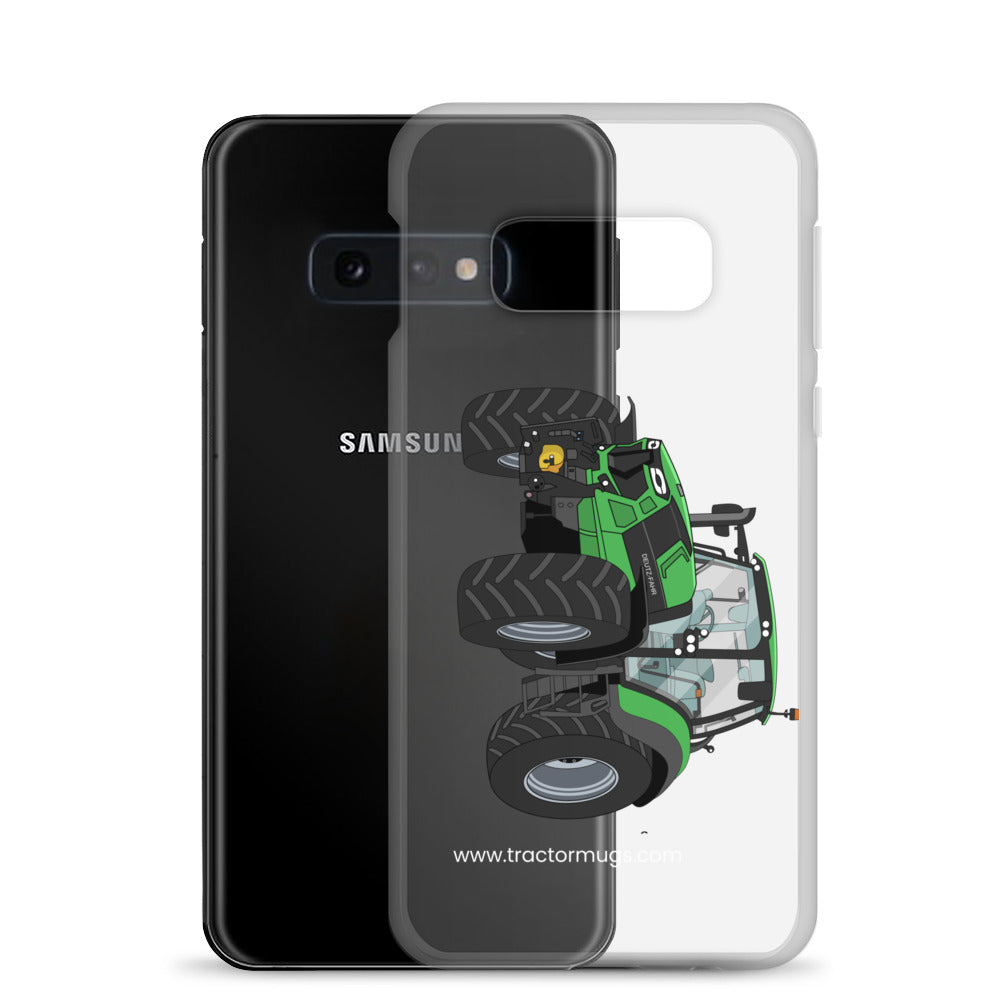 The Tractors Mugs Store Deutz - Fahr Agrotron 7250 Ttv Clear Case for SamsungĀ® Quality Farmers Merch