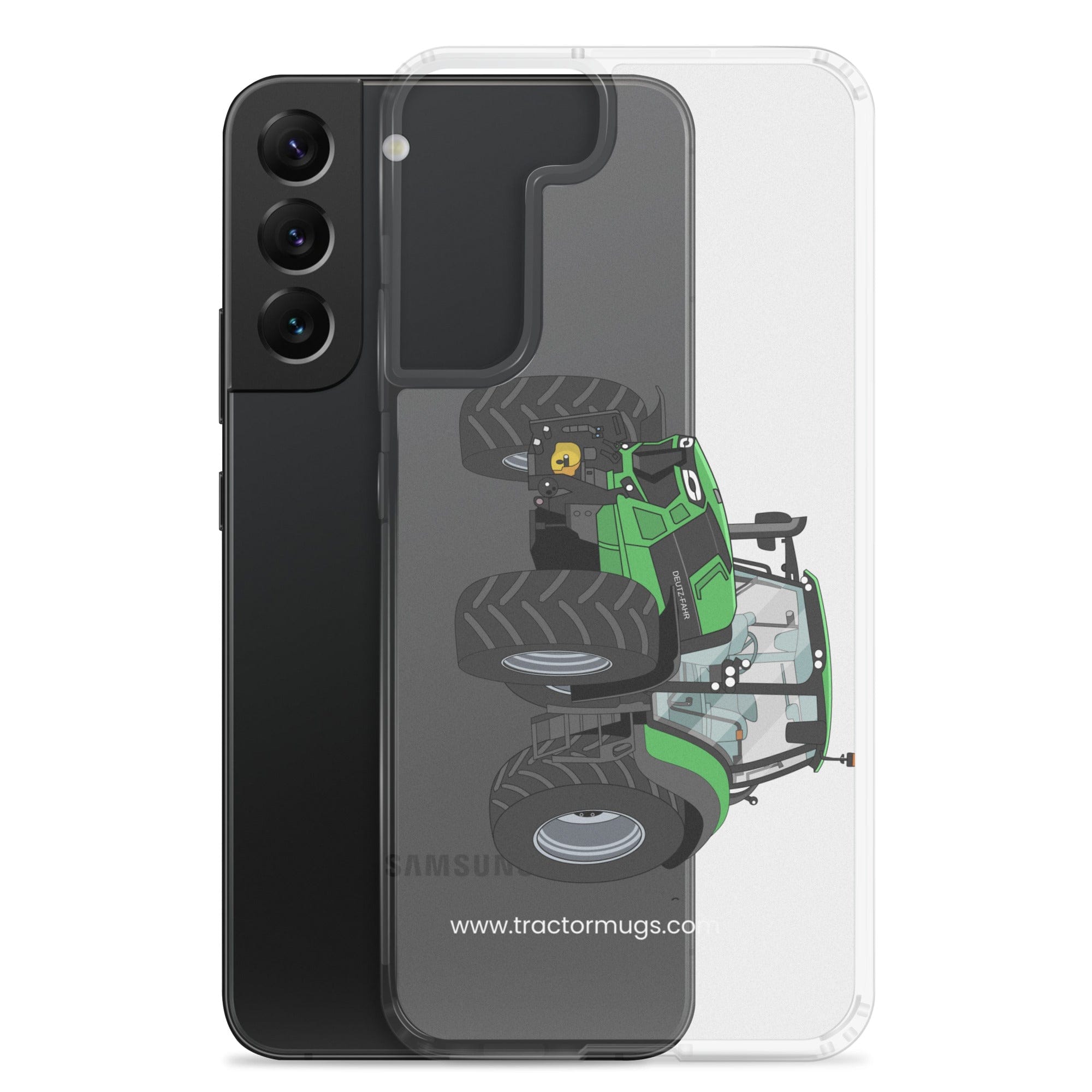 The Tractors Mugs Store Deutz - Fahr Agrotron 7250 Ttv Clear Case for SamsungĀ® Quality Farmers Merch