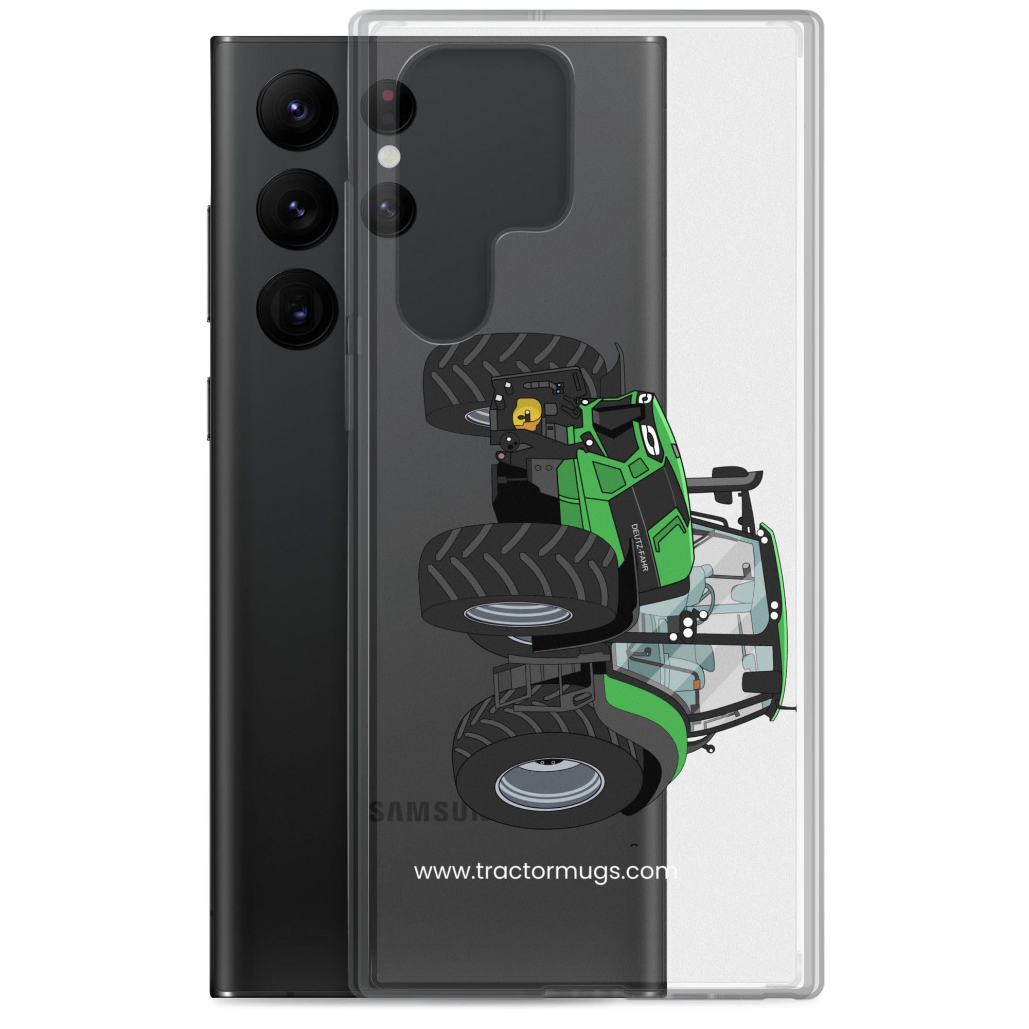 The Tractors Mugs Store Deutz - Fahr Agrotron 7250 Ttv Clear Case for SamsungĀ® Quality Farmers Merch