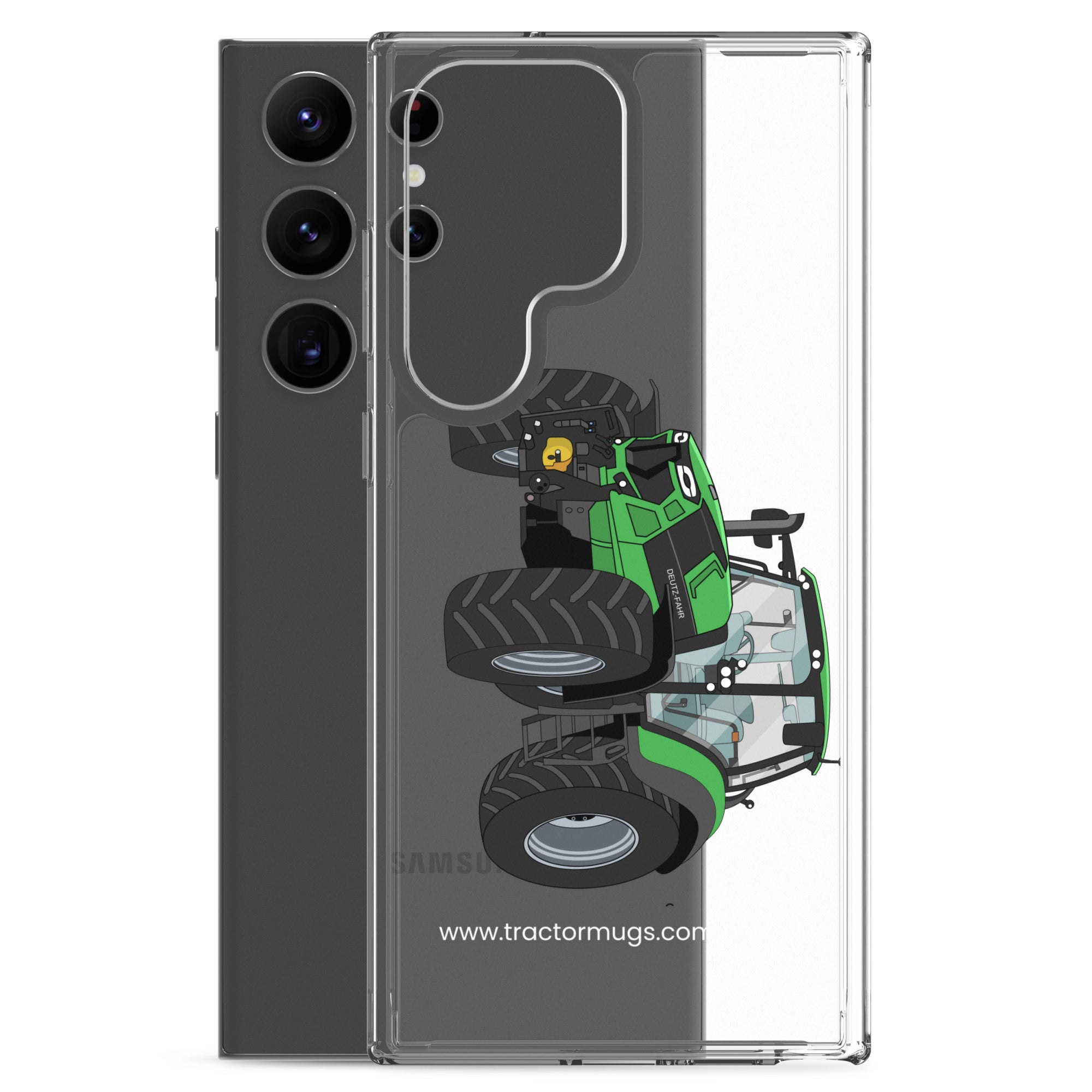 The Tractors Mugs Store Deutz - Fahr Agrotron 7250 Ttv Clear Case for SamsungĀ® Quality Farmers Merch