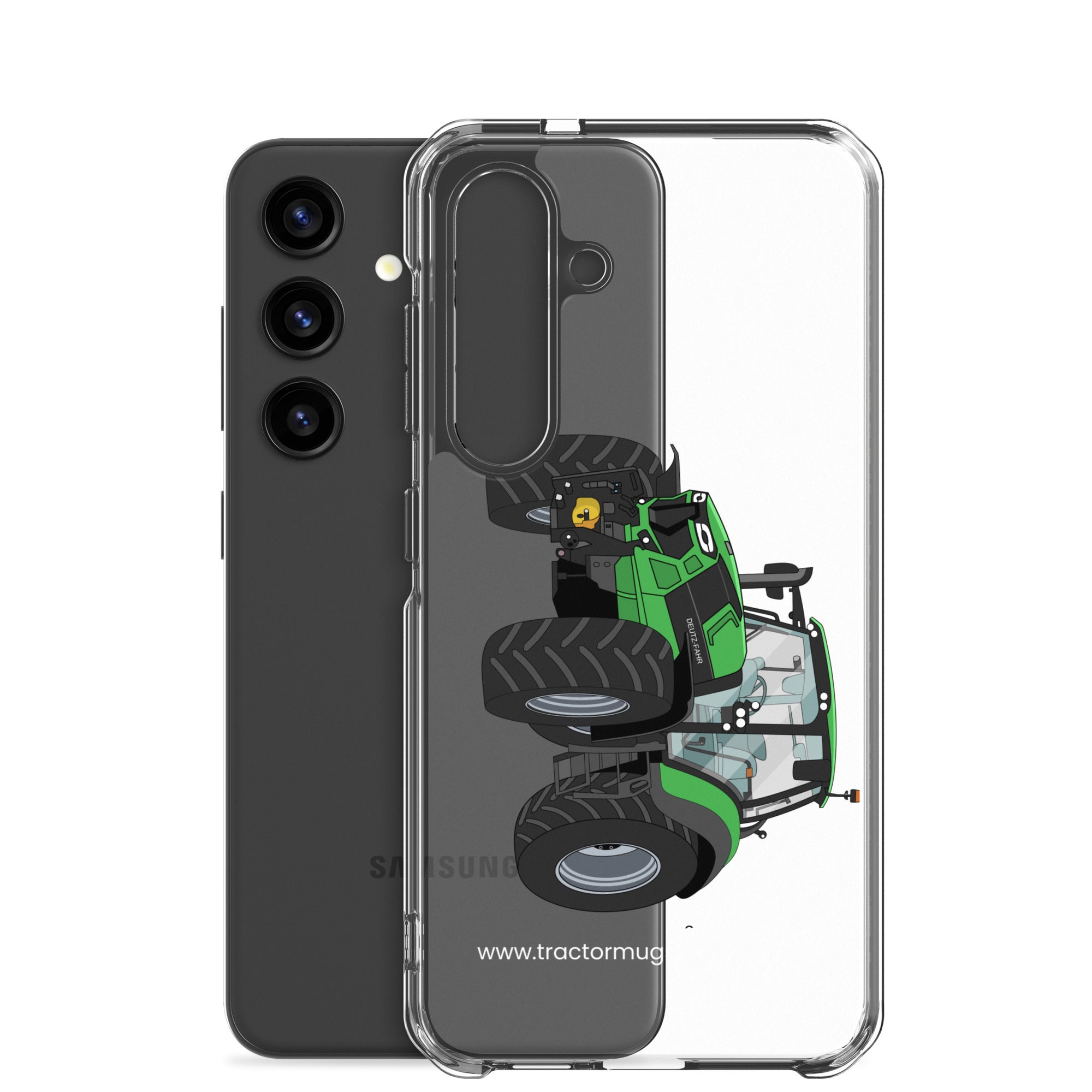 The Tractors Mugs Store Deutz - Fahr Agrotron 7250 Ttv Clear Case for SamsungĀ® Quality Farmers Merch