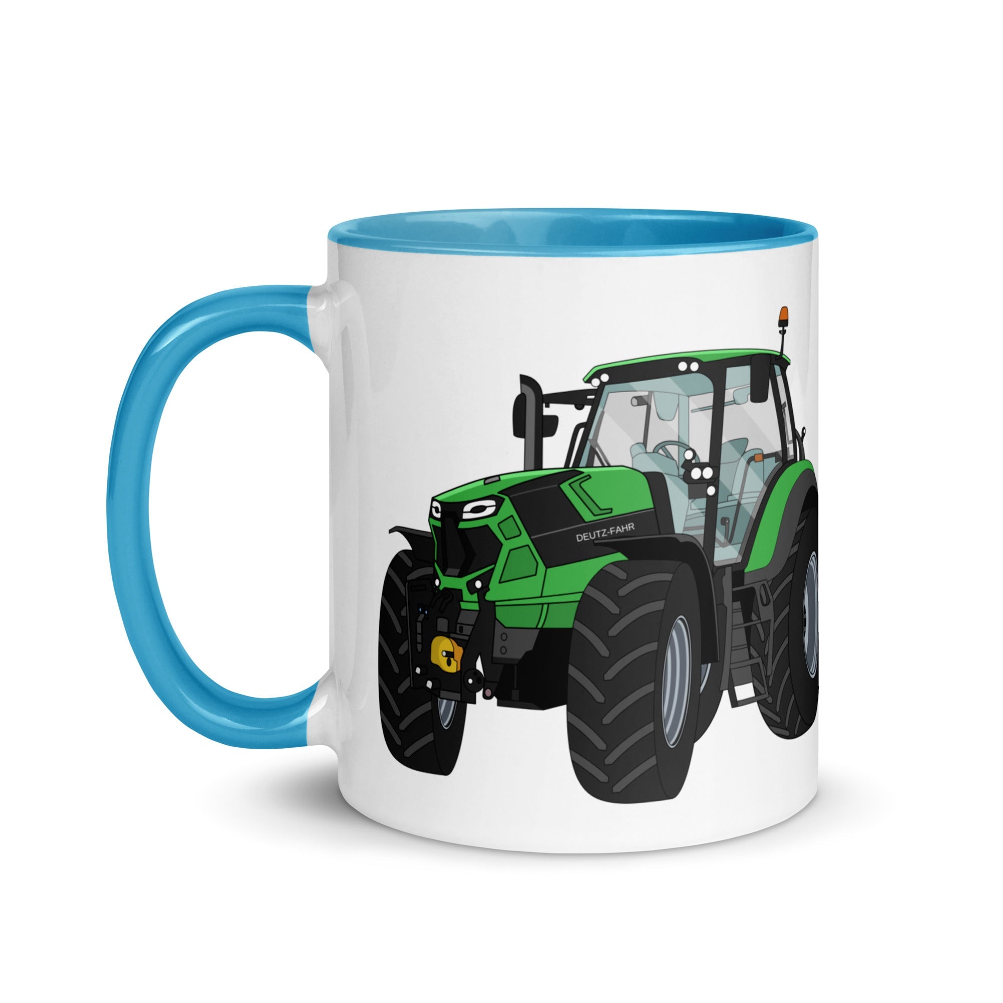 The Tractors Mugs Store Deutz - Fahr Agrotron 7250 Ttv Mug with Color Inside Quality Farmers Merch