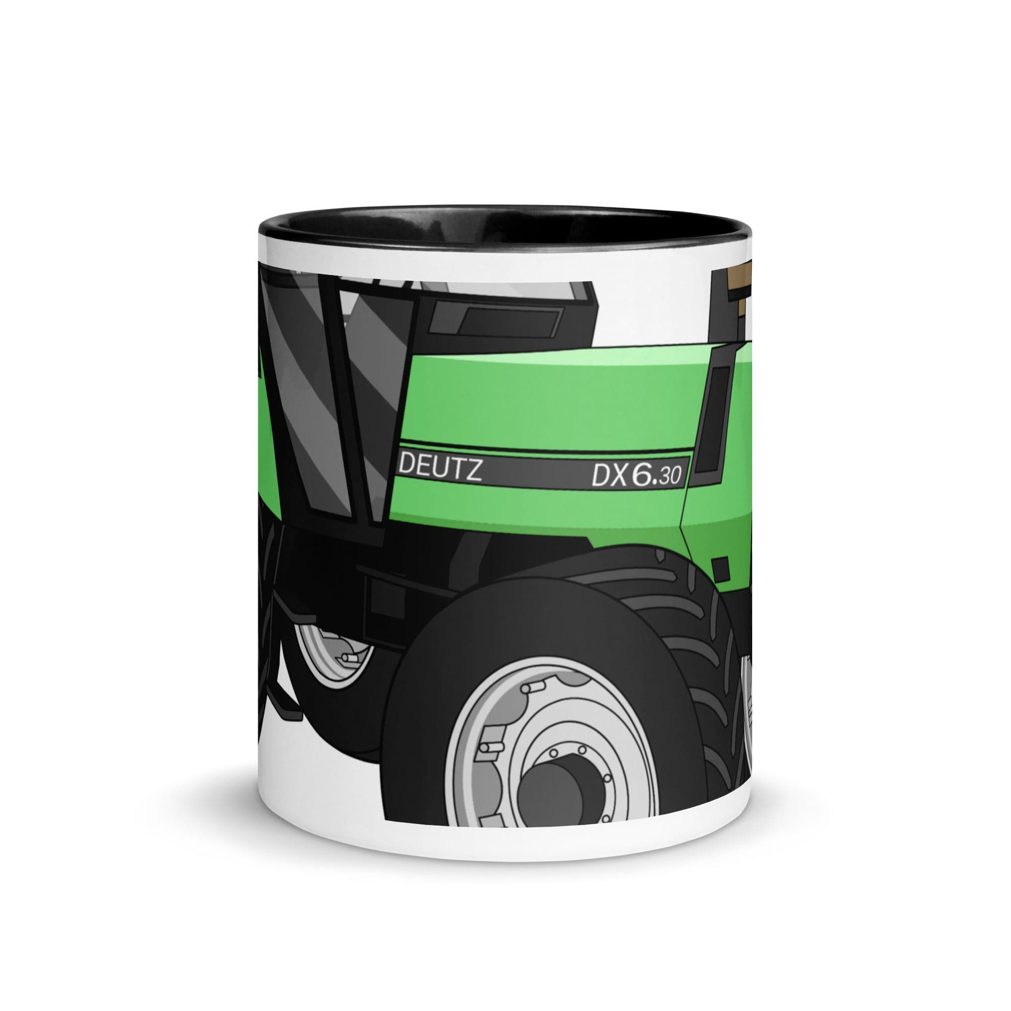 The Tractors Mugs Store Deutz Fahr DX 6.30 2.0 Mug with Color Inside Quality Farmers Merch