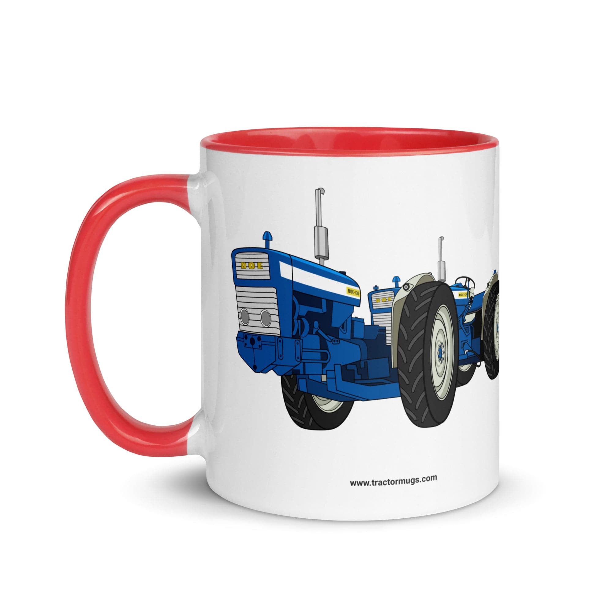 The Tractors Mugs Store DOE Dual Drive 130 Mug with Color Inside Quality Farmers Merch