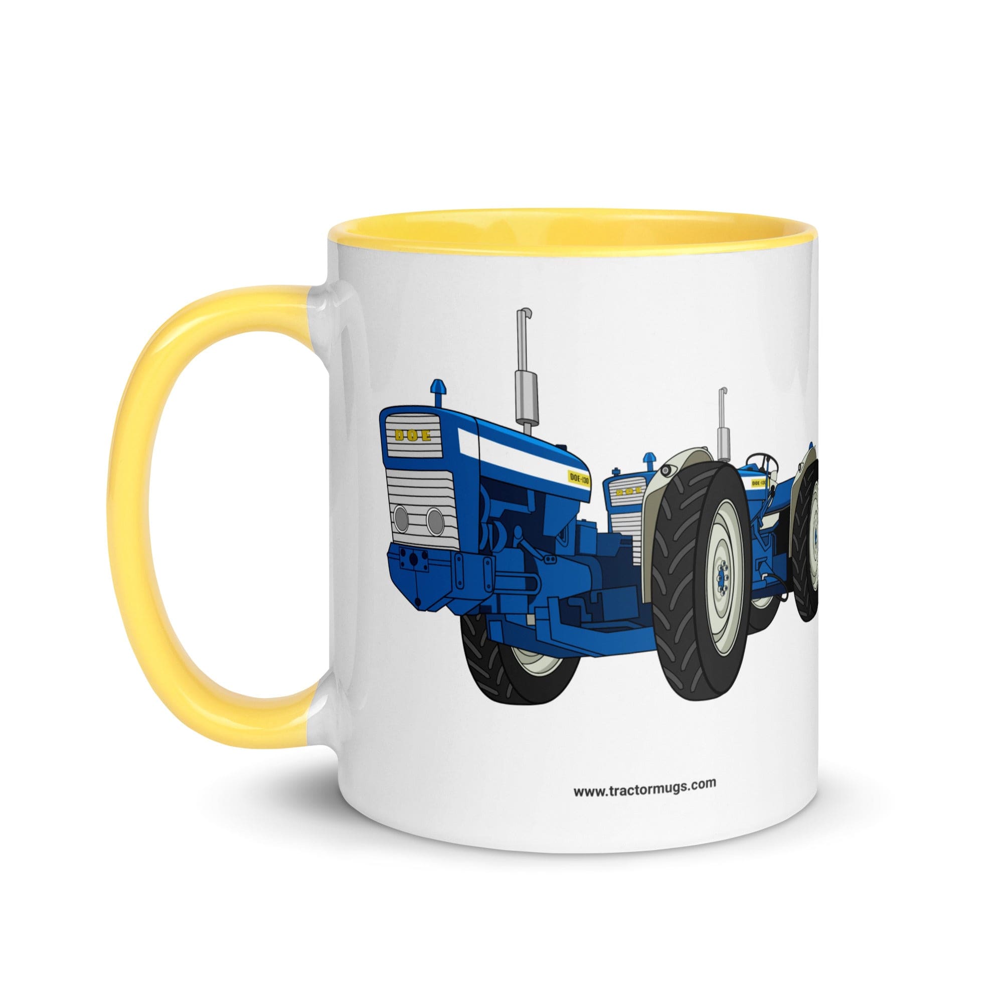 The Tractors Mugs Store DOE Dual Drive 130 Mug with Color Inside Quality Farmers Merch
