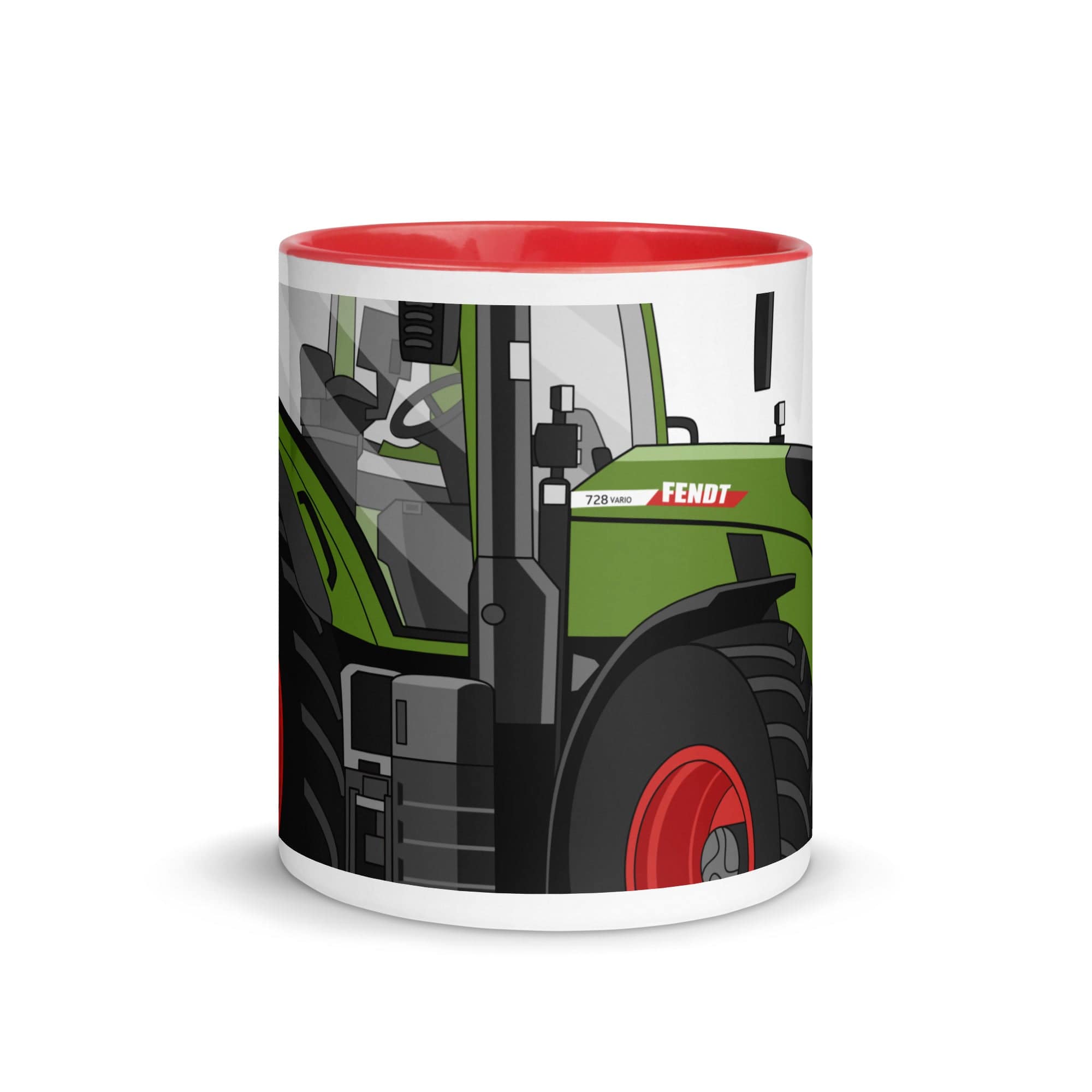 The Tractors Mugs Store Fendt 728 Vario 20 Mug with Color Inside Quality Farmers Merch