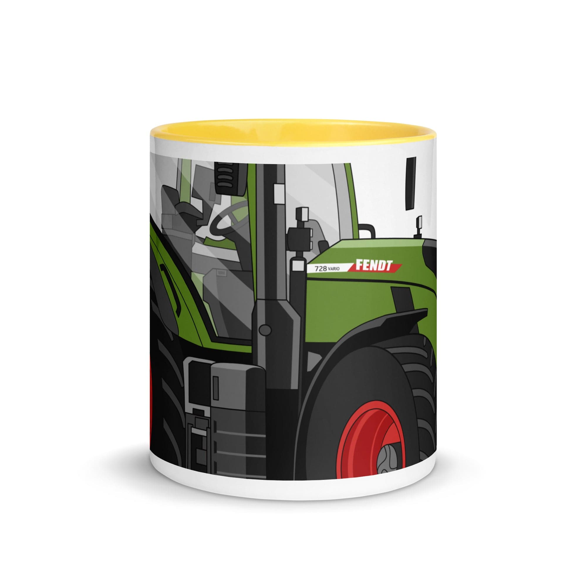 The Tractors Mugs Store Fendt 728 Vario 20 Mug with Color Inside Quality Farmers Merch