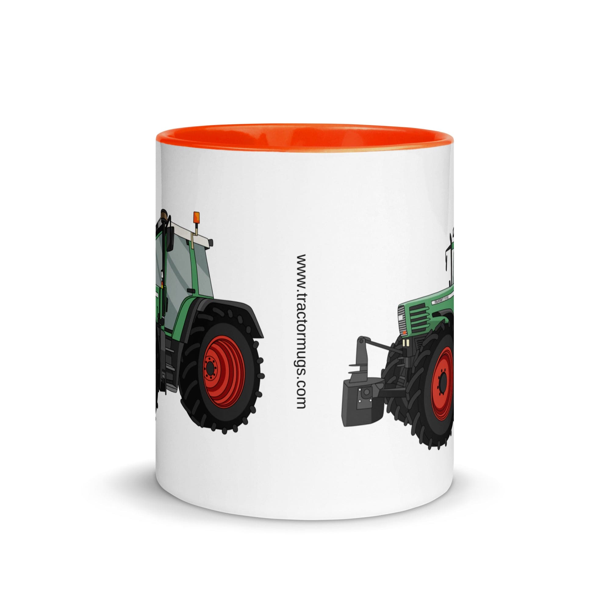 The Tractors Mugs Store Fendt Favorit 515 Mug with Color Inside Quality Farmers Merch