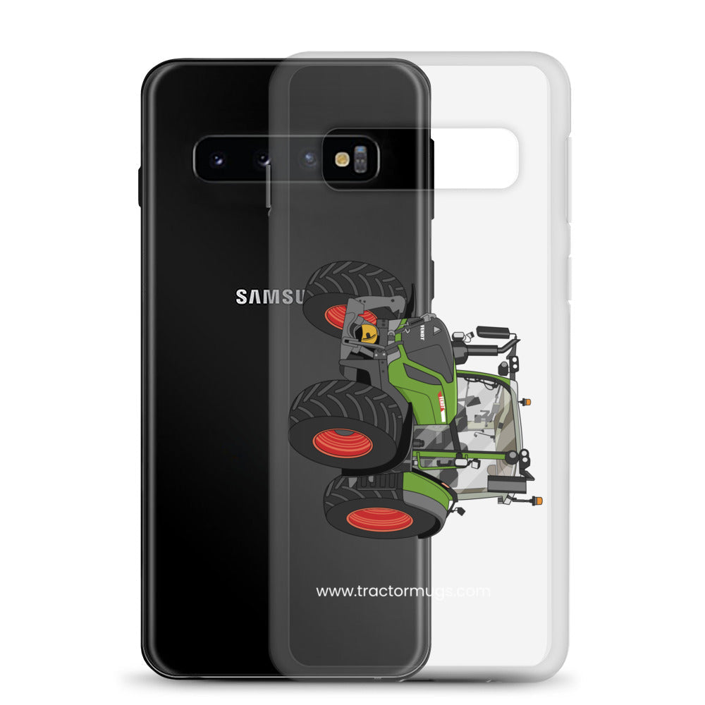 The Tractors Mugs Store Fendt Vario 313  Clear Case for SamsungĀ® Quality Farmers Merch