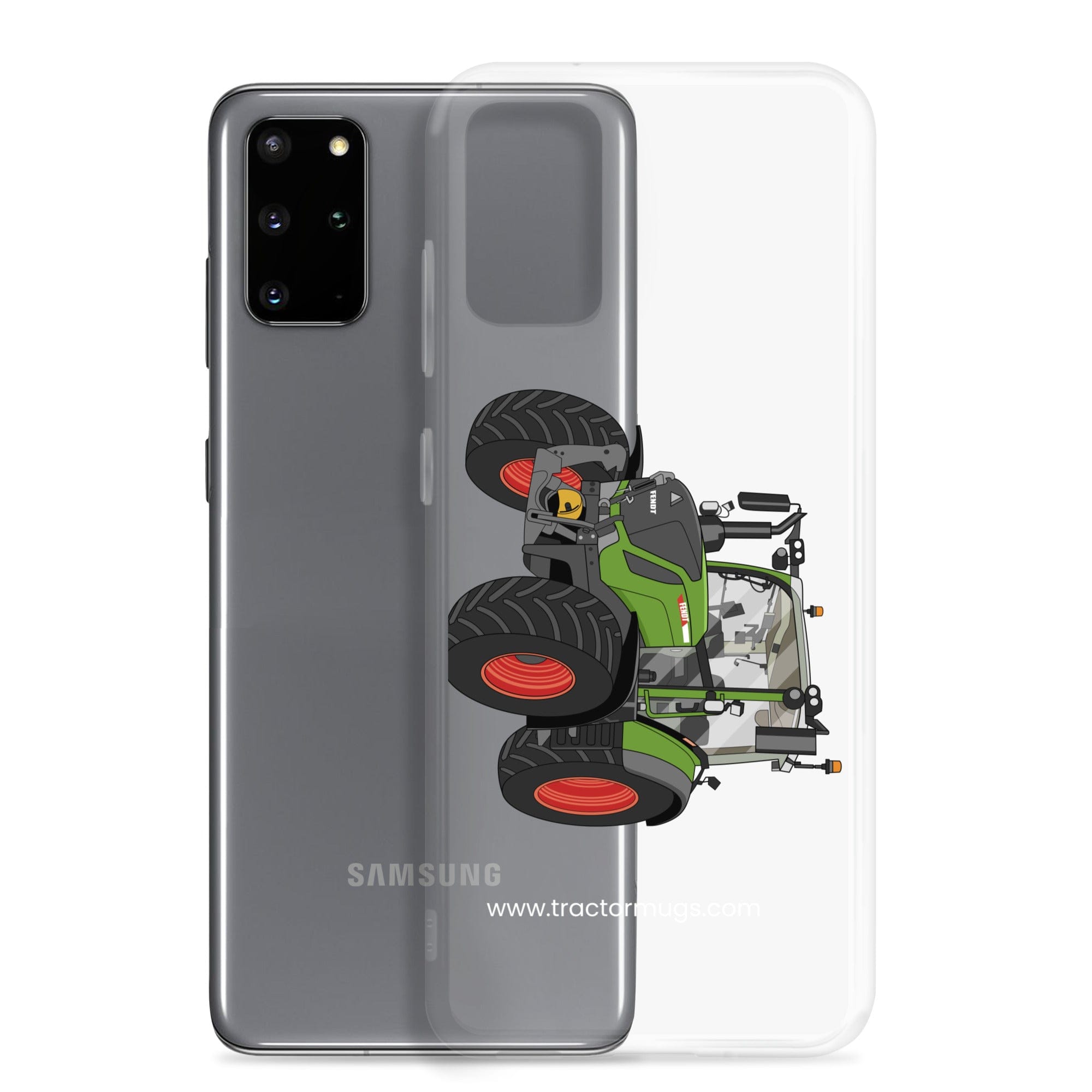 The Tractors Mugs Store Fendt Vario 313  Clear Case for SamsungĀ® Quality Farmers Merch