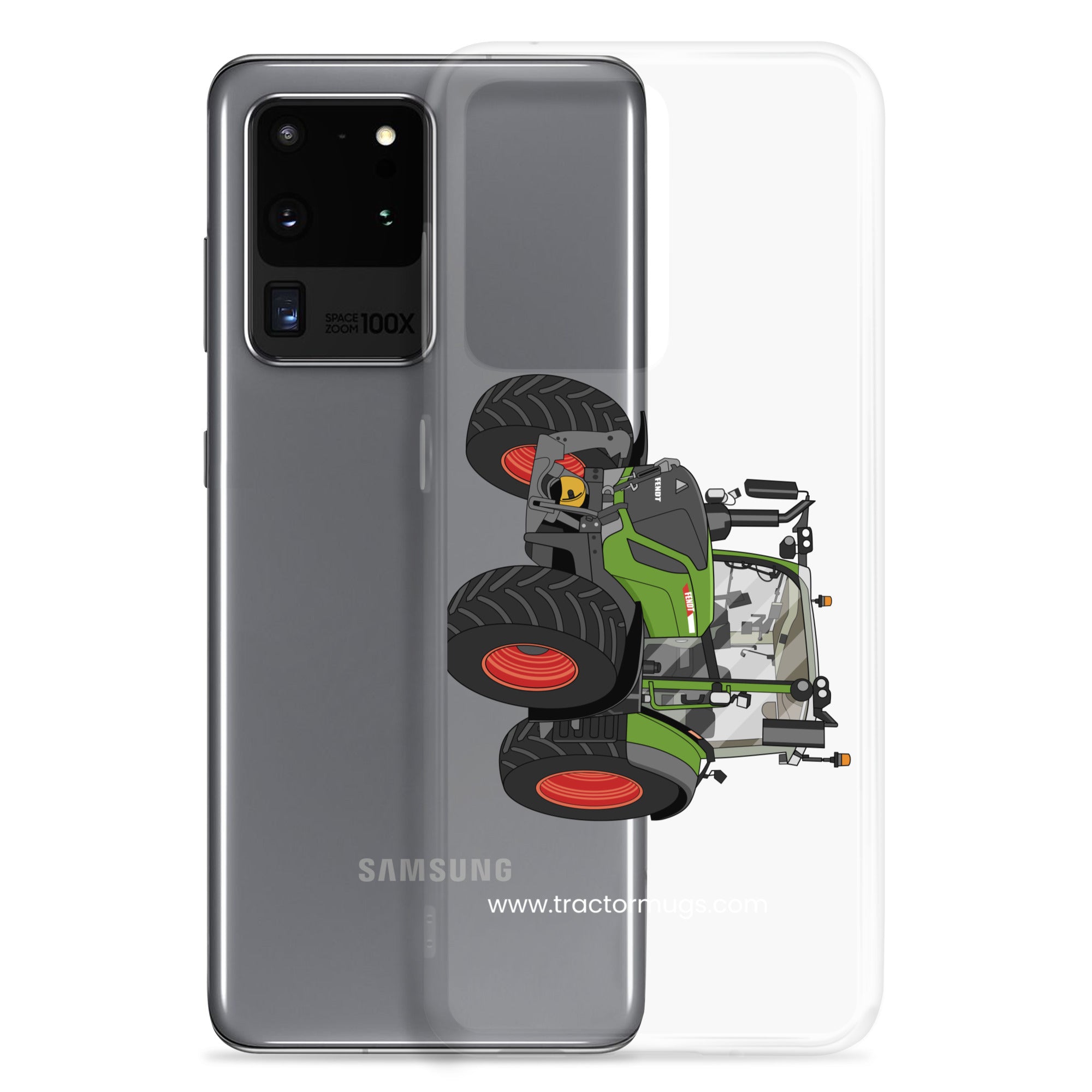 The Tractors Mugs Store Fendt Vario 313  Clear Case for SamsungĀ® Quality Farmers Merch