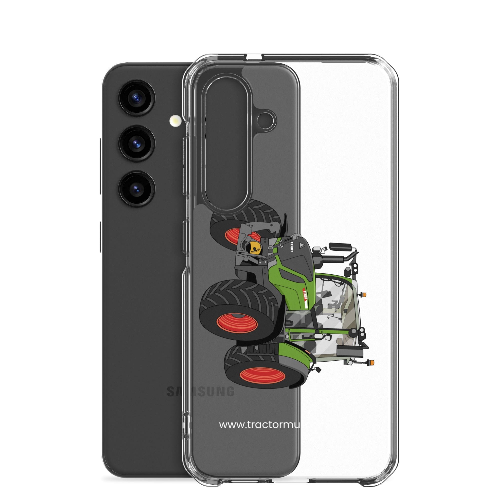 The Tractors Mugs Store Fendt Vario 313  Clear Case for SamsungĀ® Quality Farmers Merch