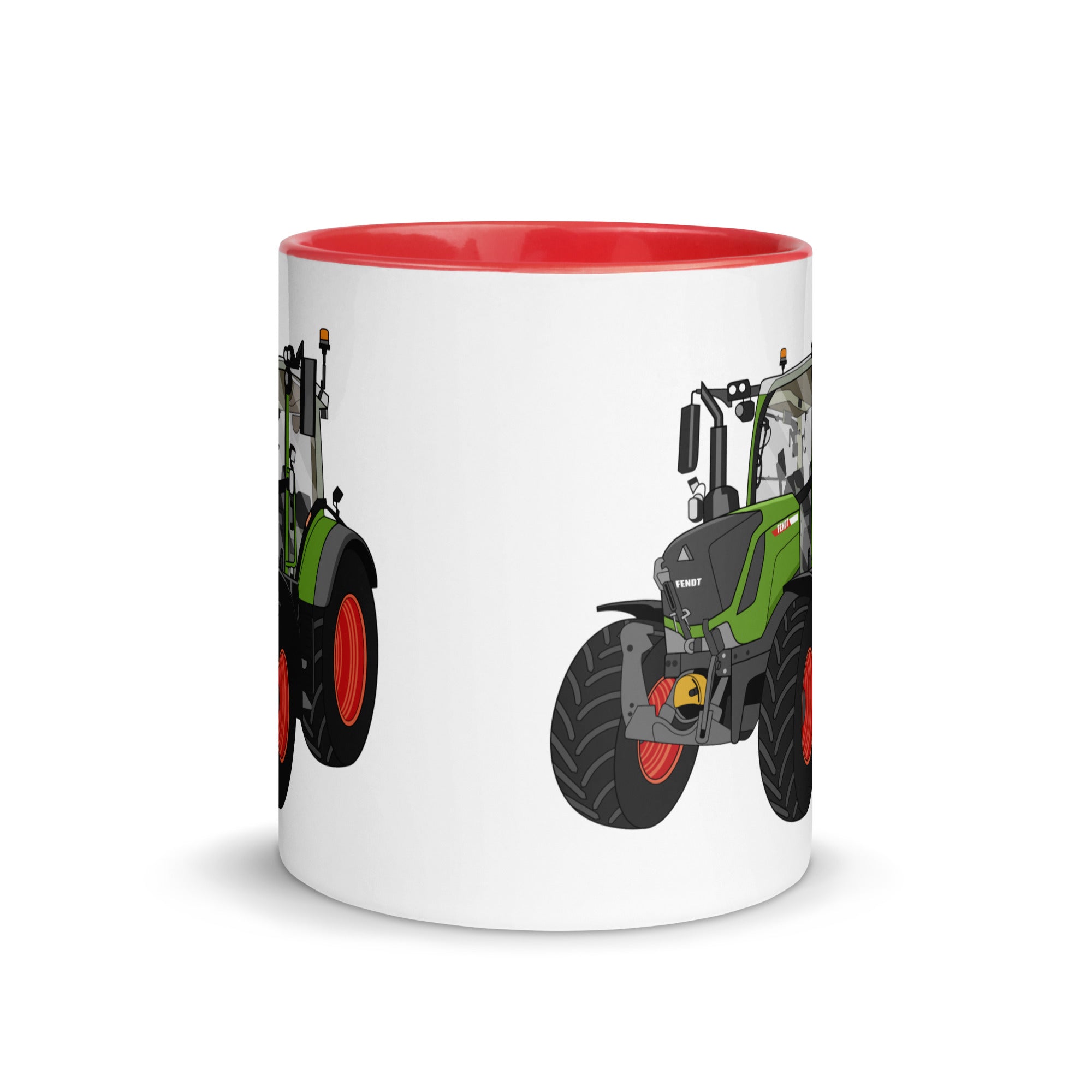 The Tractors Mugs Store Fendt Vario 313 Mug with Color Inside Quality Farmers Merch