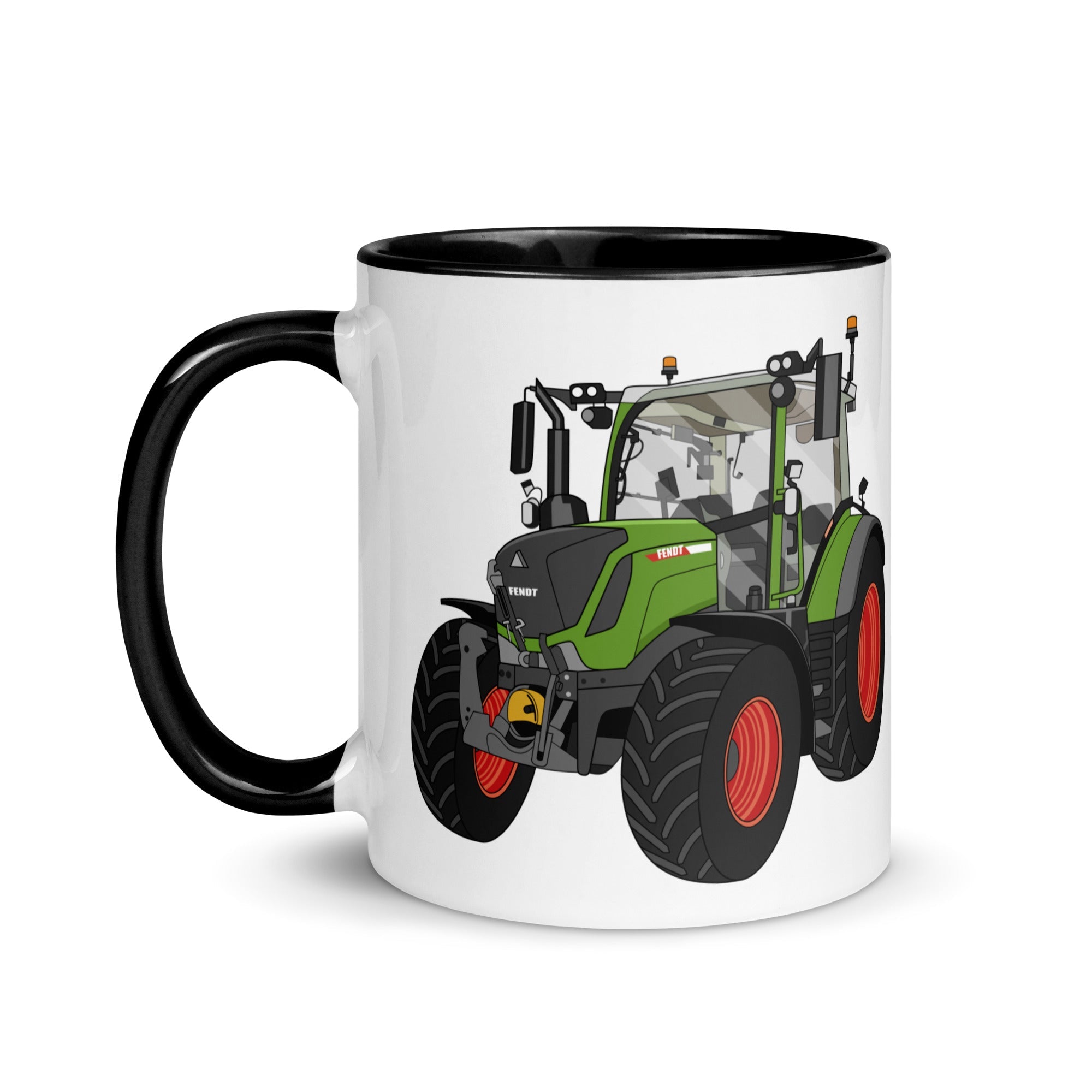 The Tractors Mugs Store Fendt Vario 313 Mug with Color Inside Quality Farmers Merch