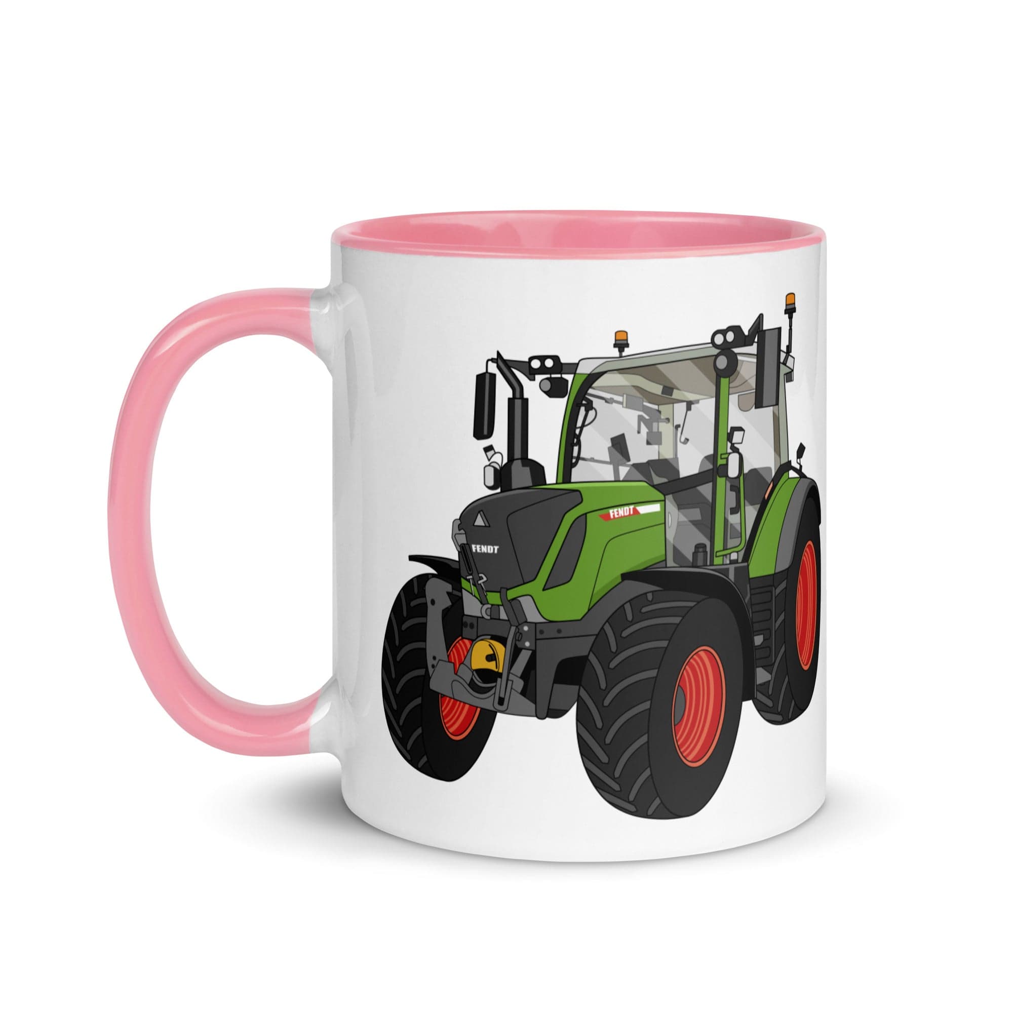 The Tractors Mugs Store Fendt Vario 313 Mug with Color Inside Quality Farmers Merch