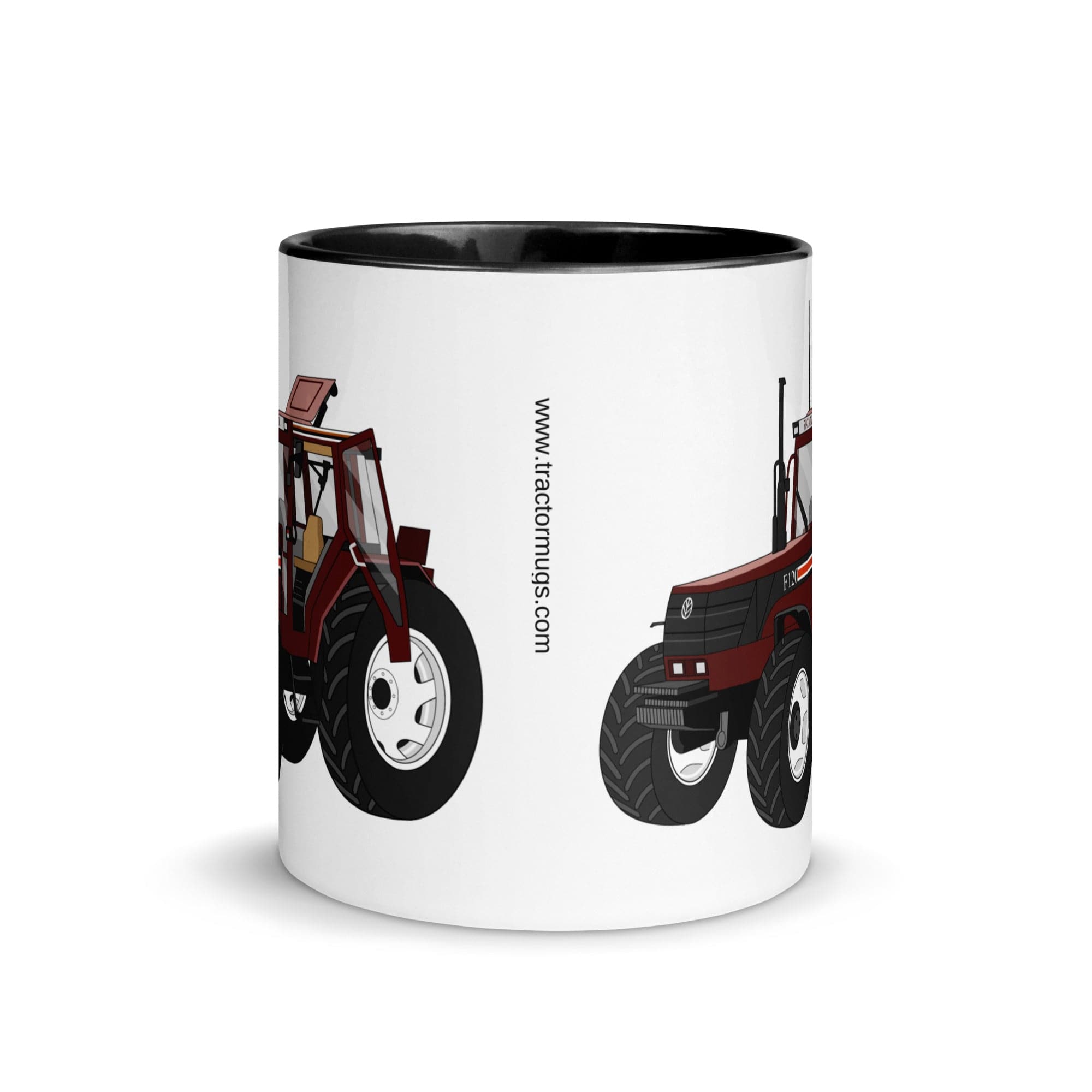 The Tractors Mugs Store Fiat F120 Winner Mug with Color Inside Quality Farmers Merch