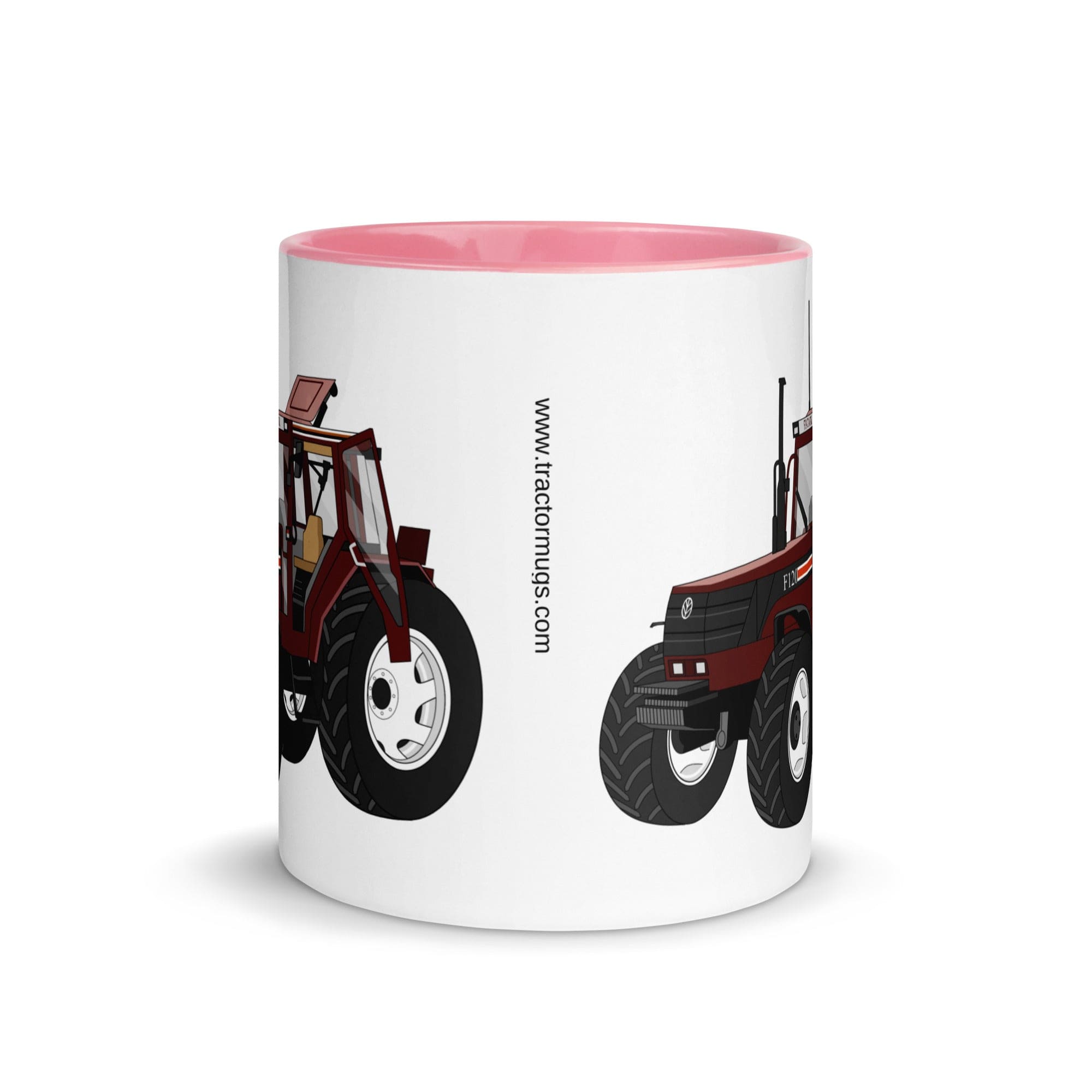 The Tractors Mugs Store Fiat F120 Winner Mug with Color Inside Quality Farmers Merch