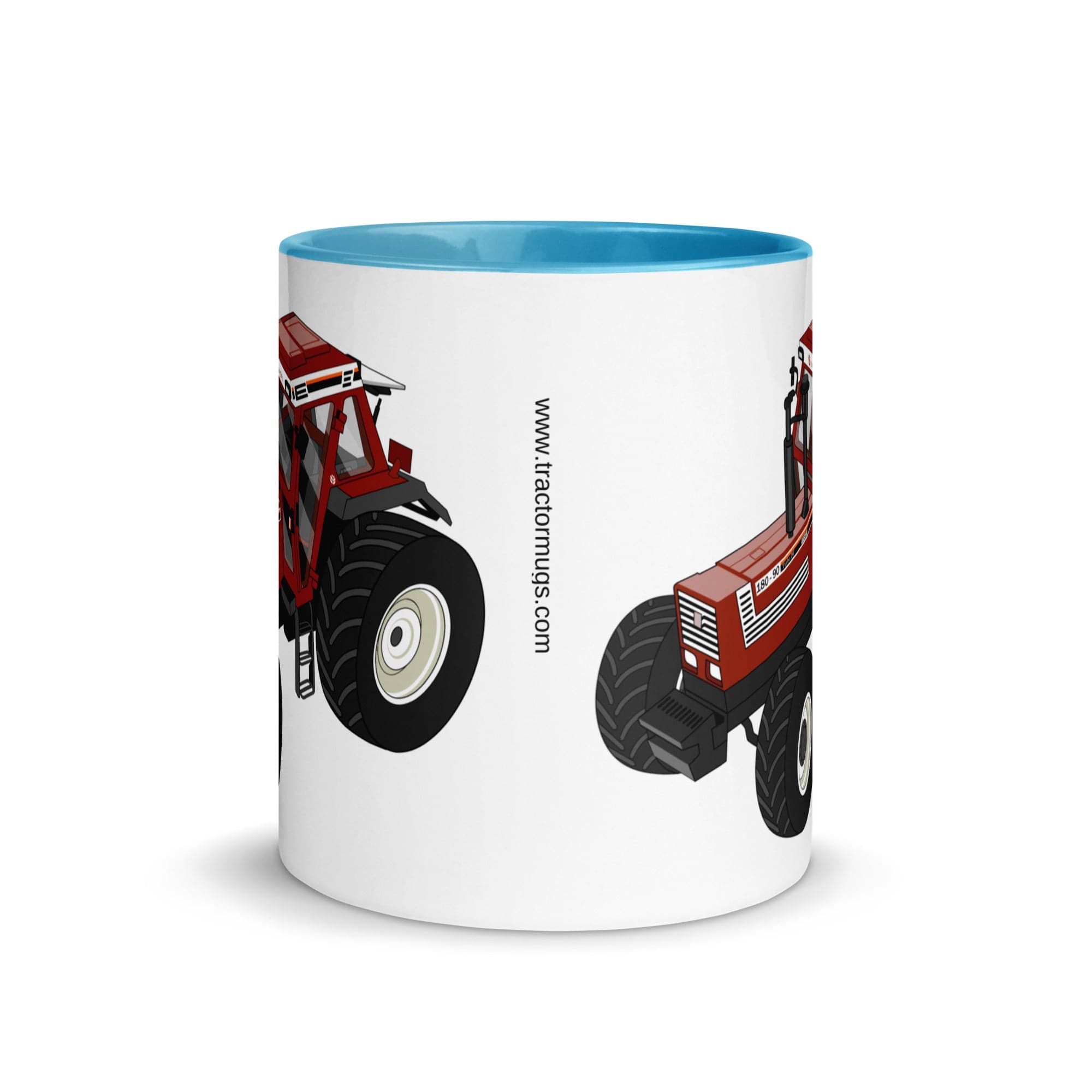 The Tractors Mugs Store Fiat180-90 Mug with Color Inside Quality Farmers Merch